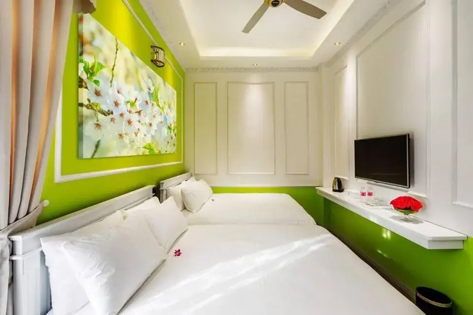 Bed in Dalat Boutique Hotel