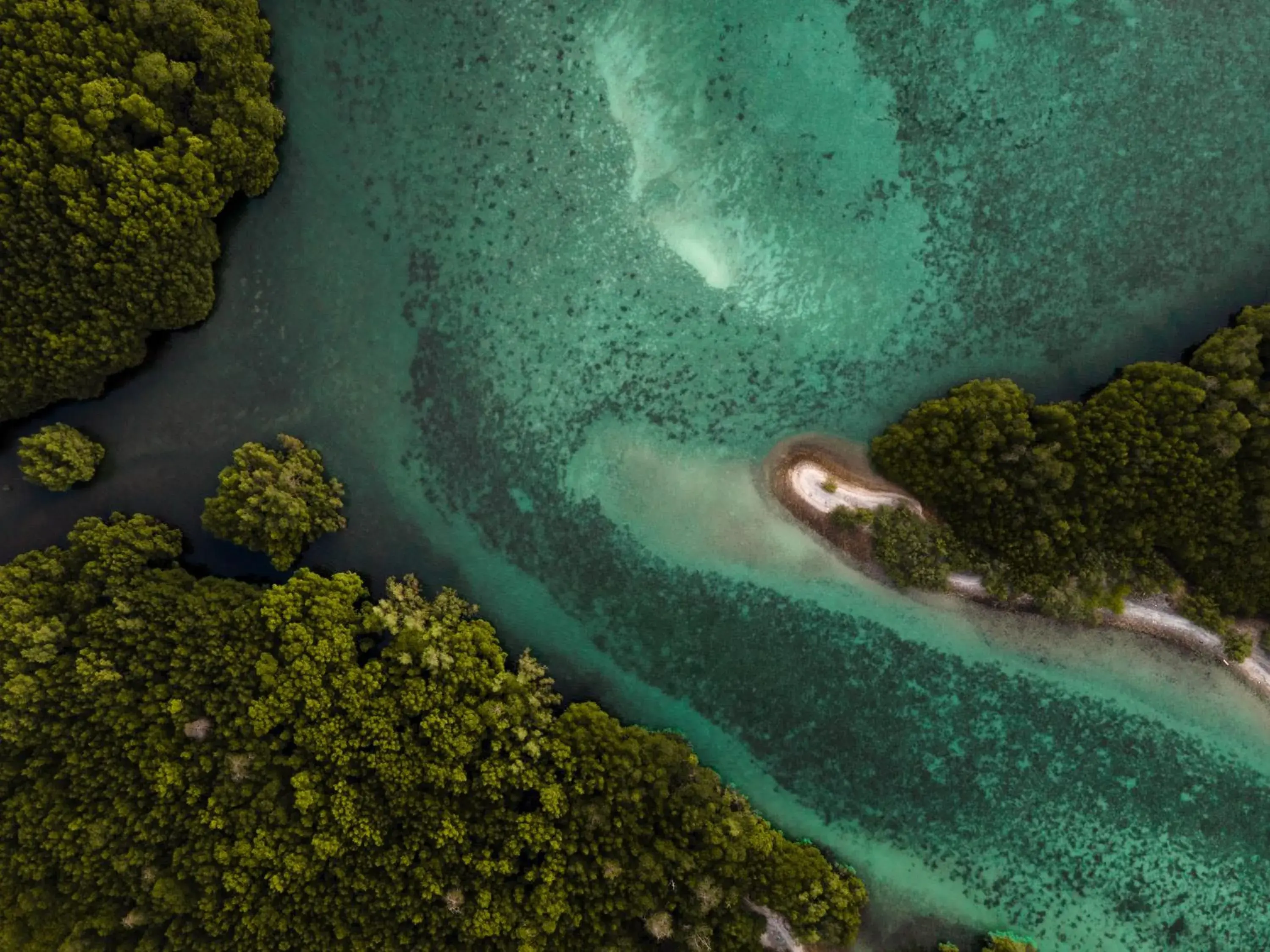 Nearby landmark, Bird's-eye View in Menjaga Bay