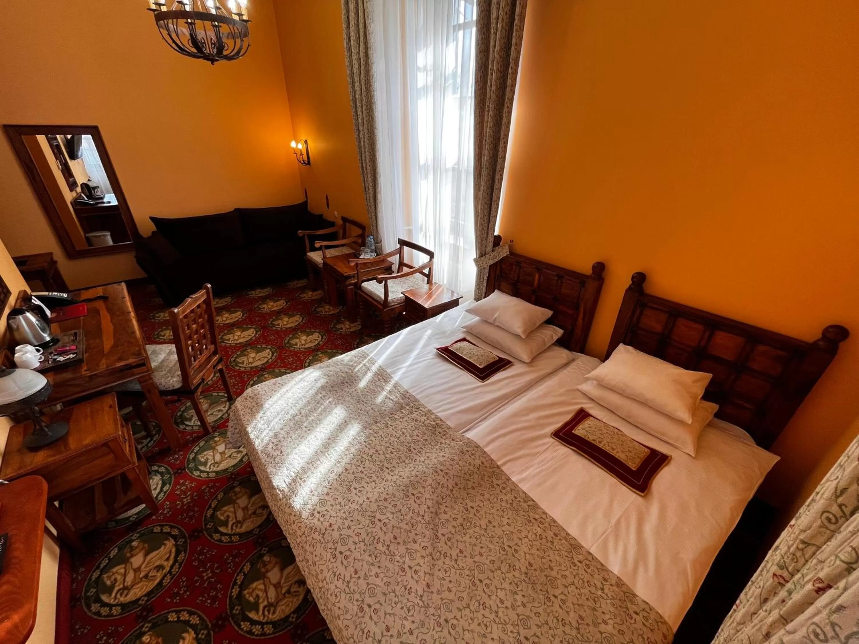 Photo of the whole room, Bed in Hotel Zamek Ryn