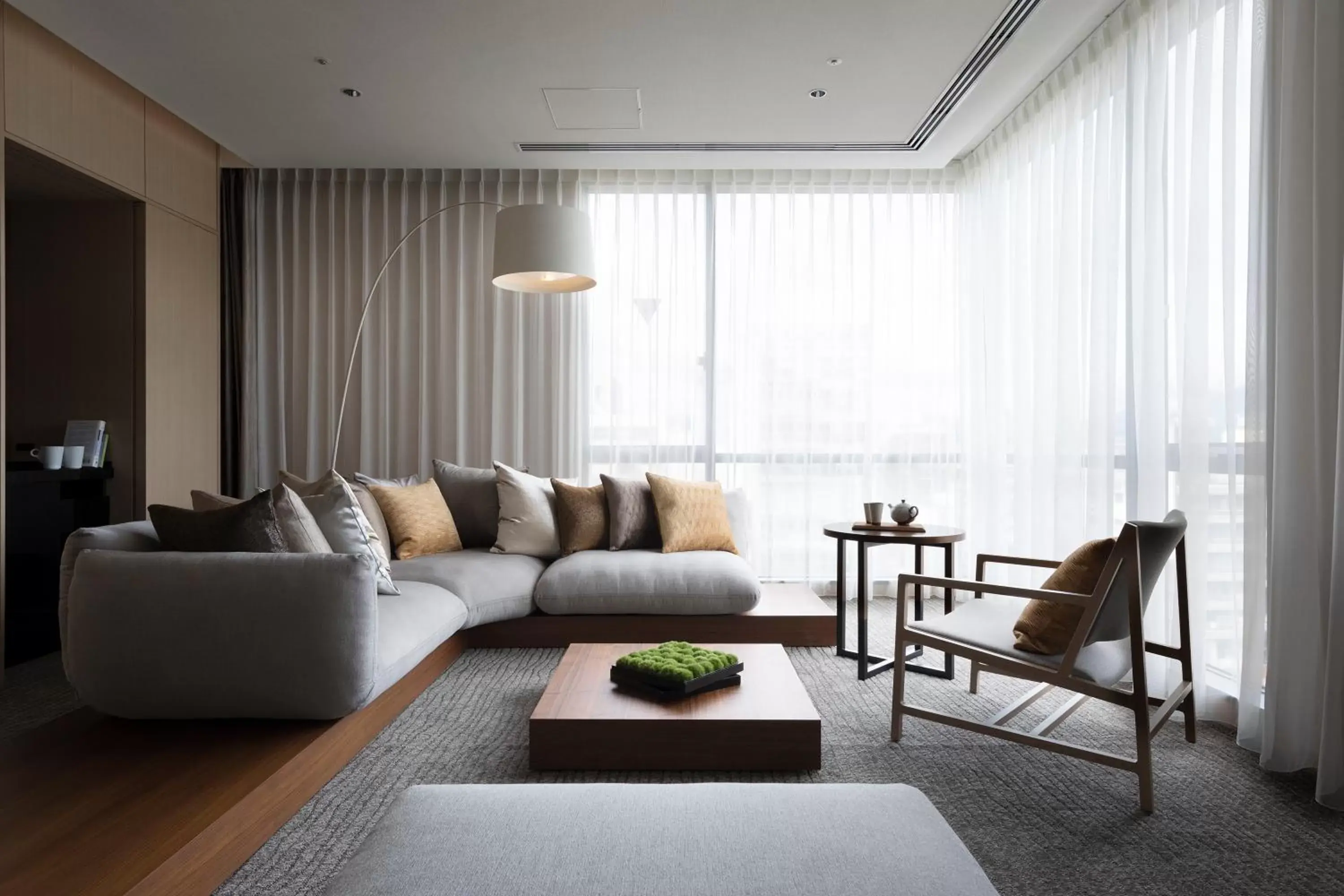 Decorative detail, Seating Area in Cross Hotel Kyoto