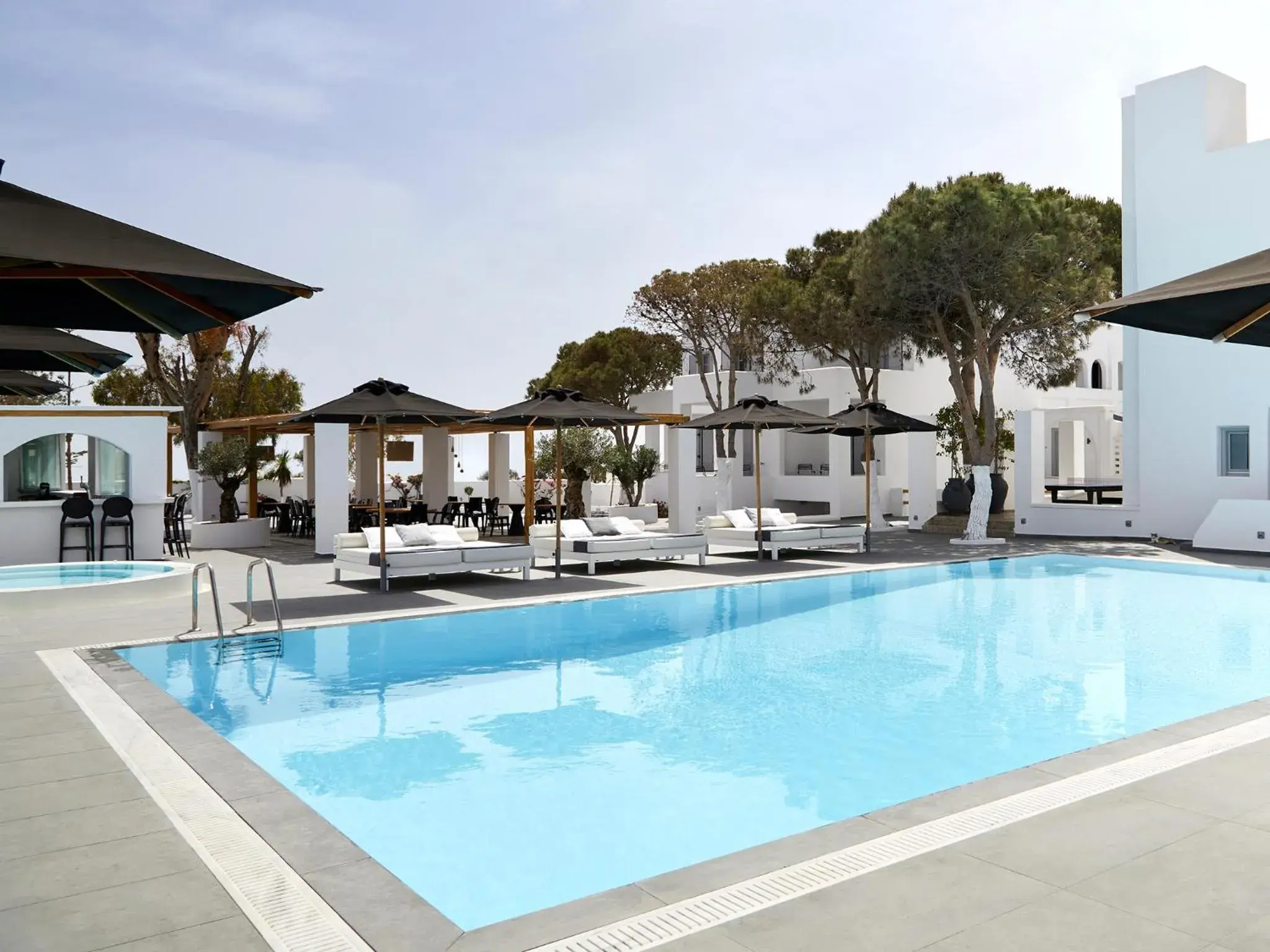 Spring, Swimming Pool in Kallisti Thera Hotel