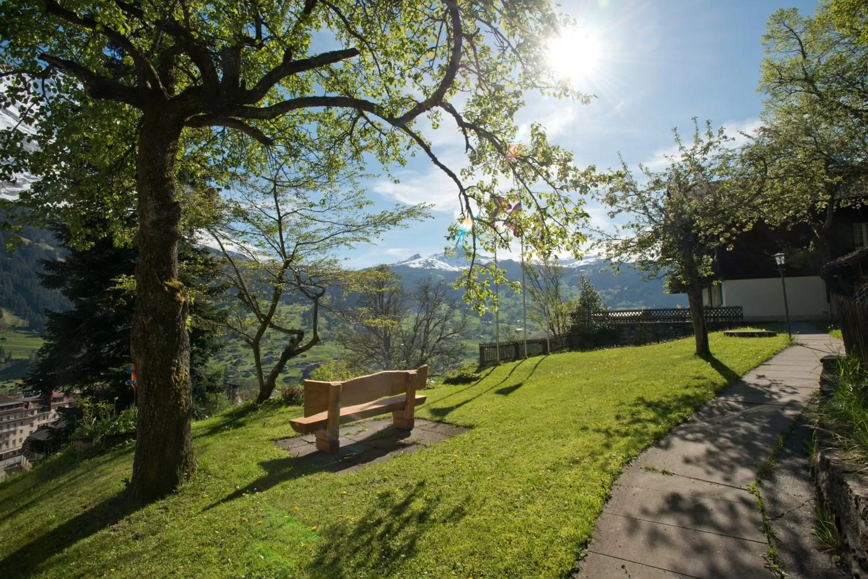 Garden in Hotel Sonnenberg