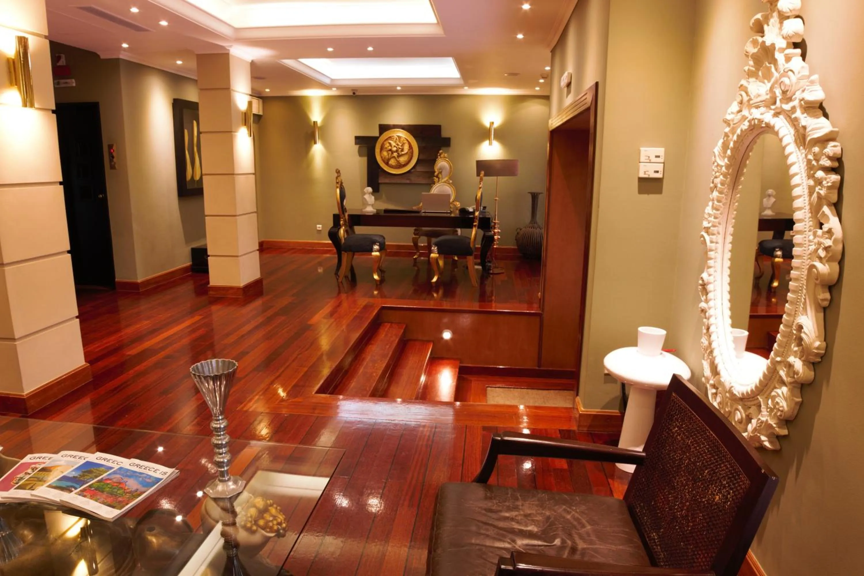 Living room in Andromeda Suites