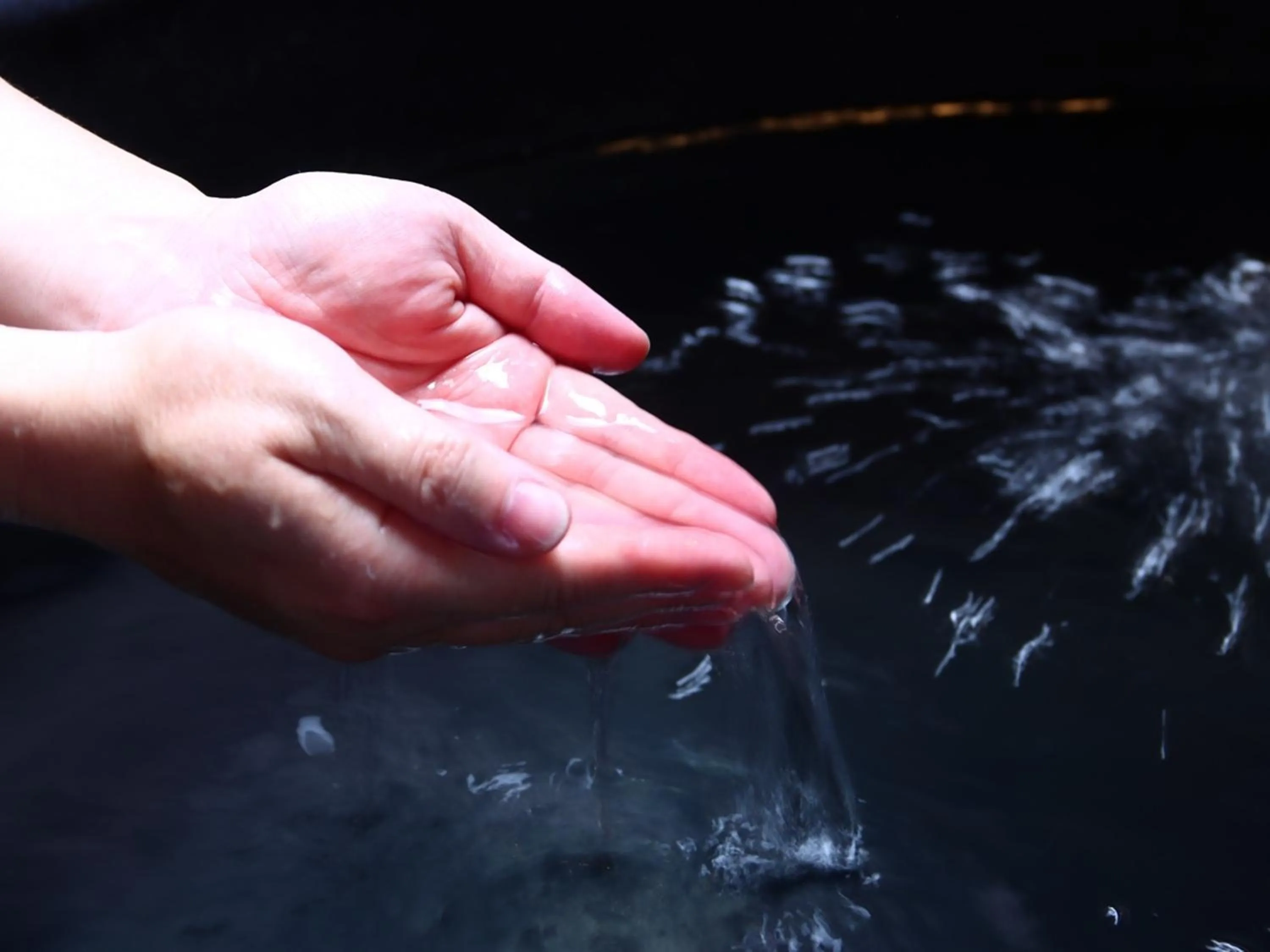 Hot Spring Bath in Ryokan Tanabe 旅館田邊