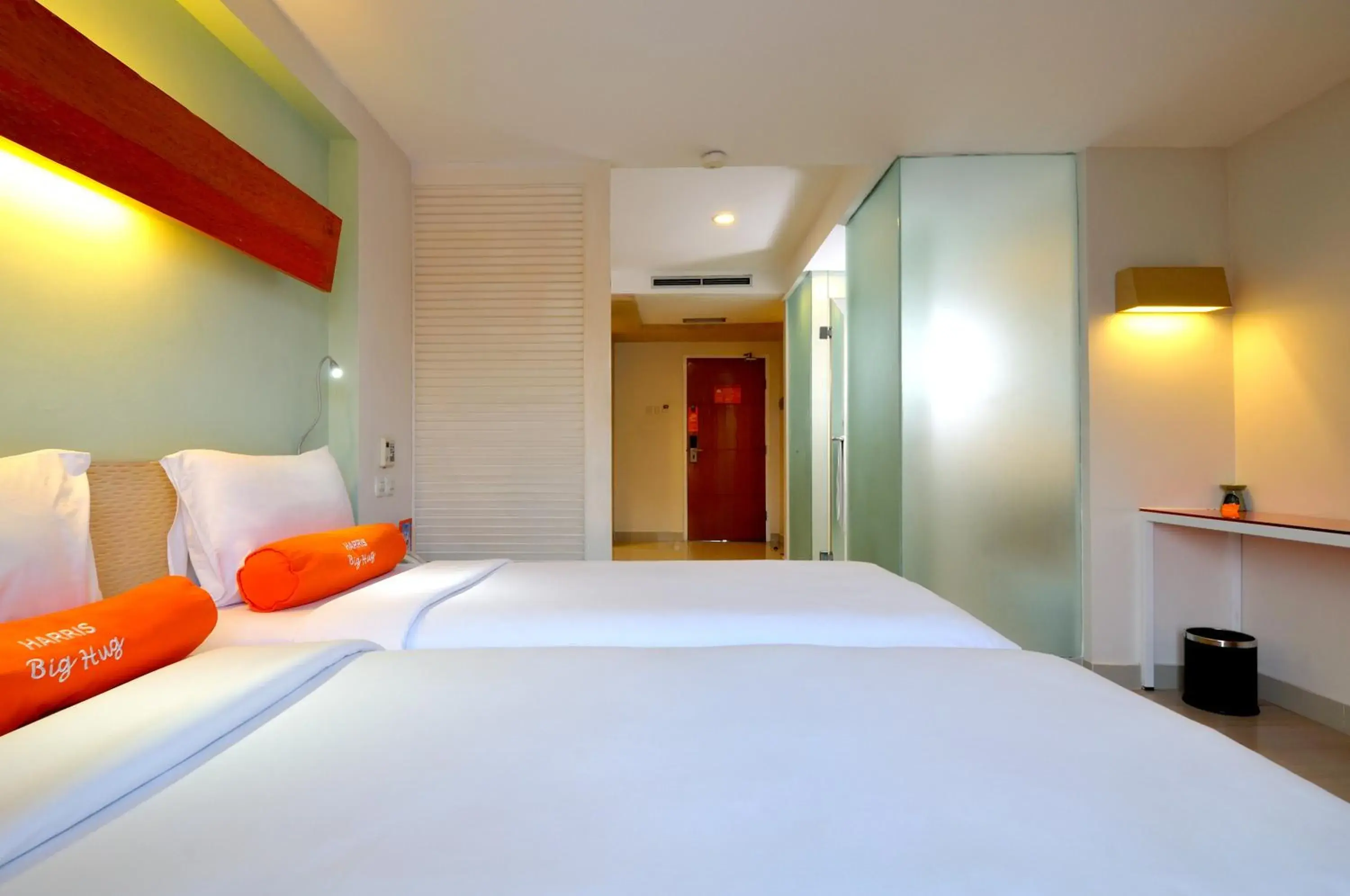 Living room, Bed in HOTEL and RESIDENCES Riverview Kuta - Bali (Associated HARRIS)