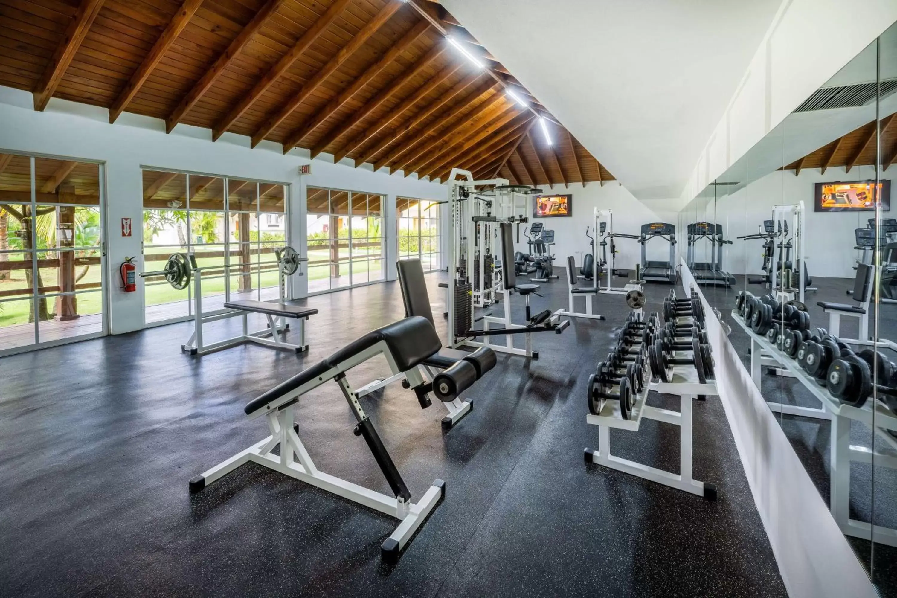 Fitness centre/facilities, Fitness Center/Facilities in Viva V Samana by Wyndham, A Trademark Adults All Inclusive