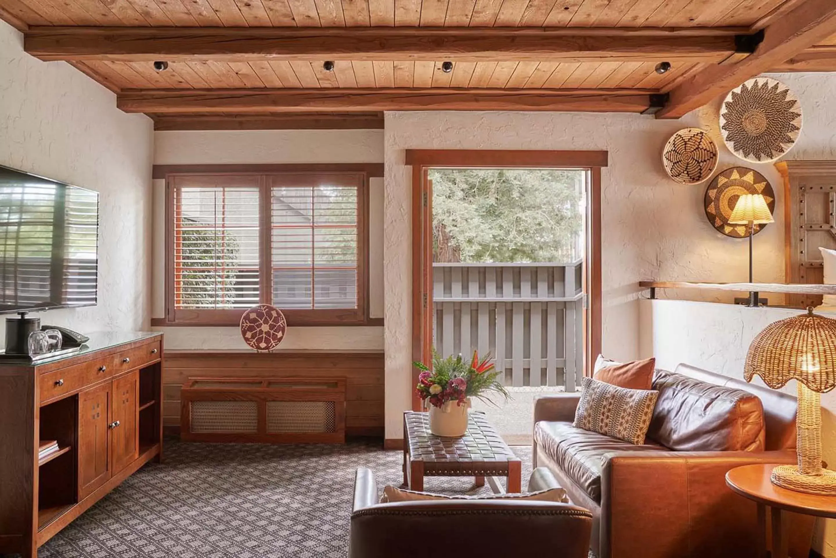 Seating Area in Rancho Caymus Inn