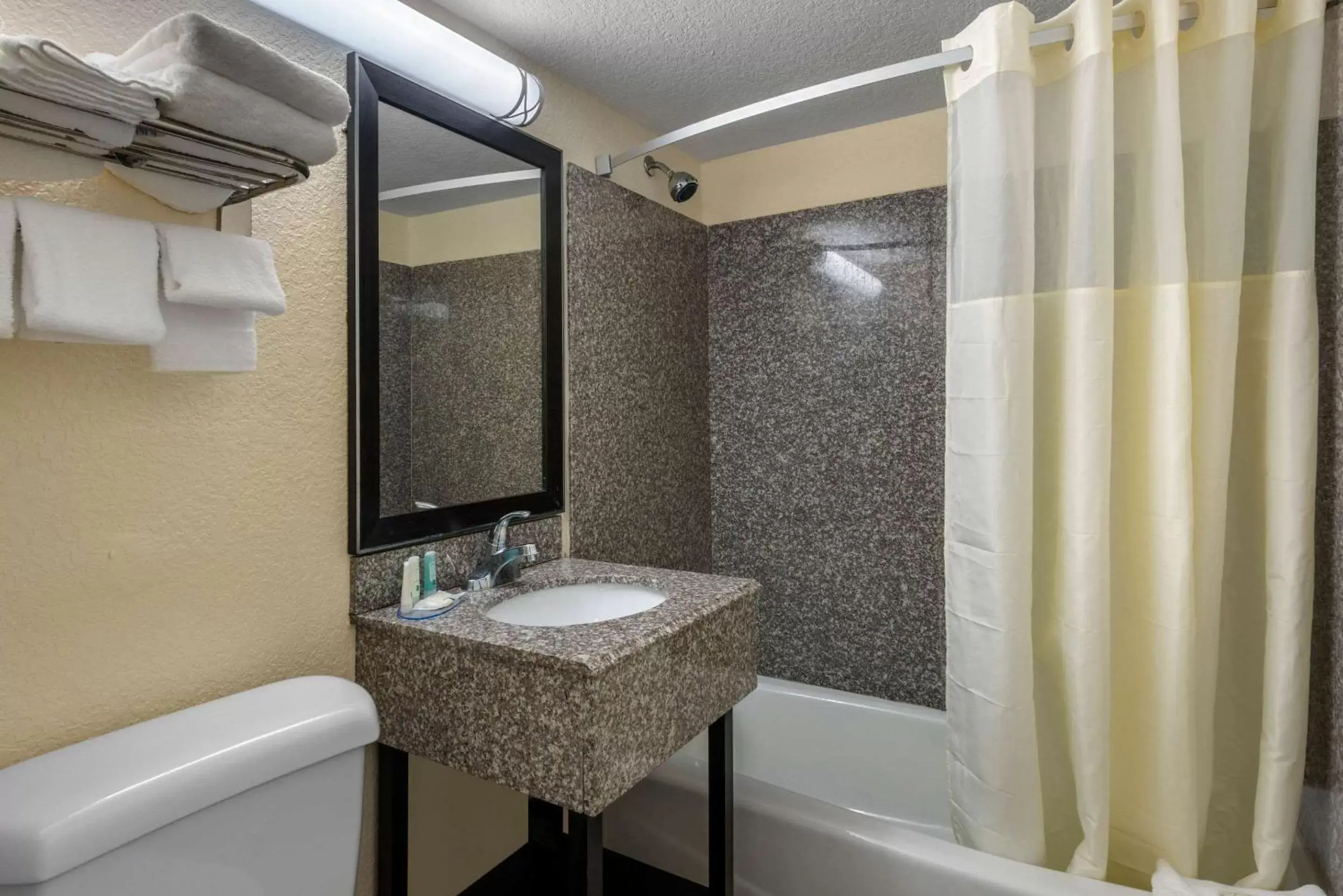 Bathroom in Quality Inn Daytona Beach Oceanfront
