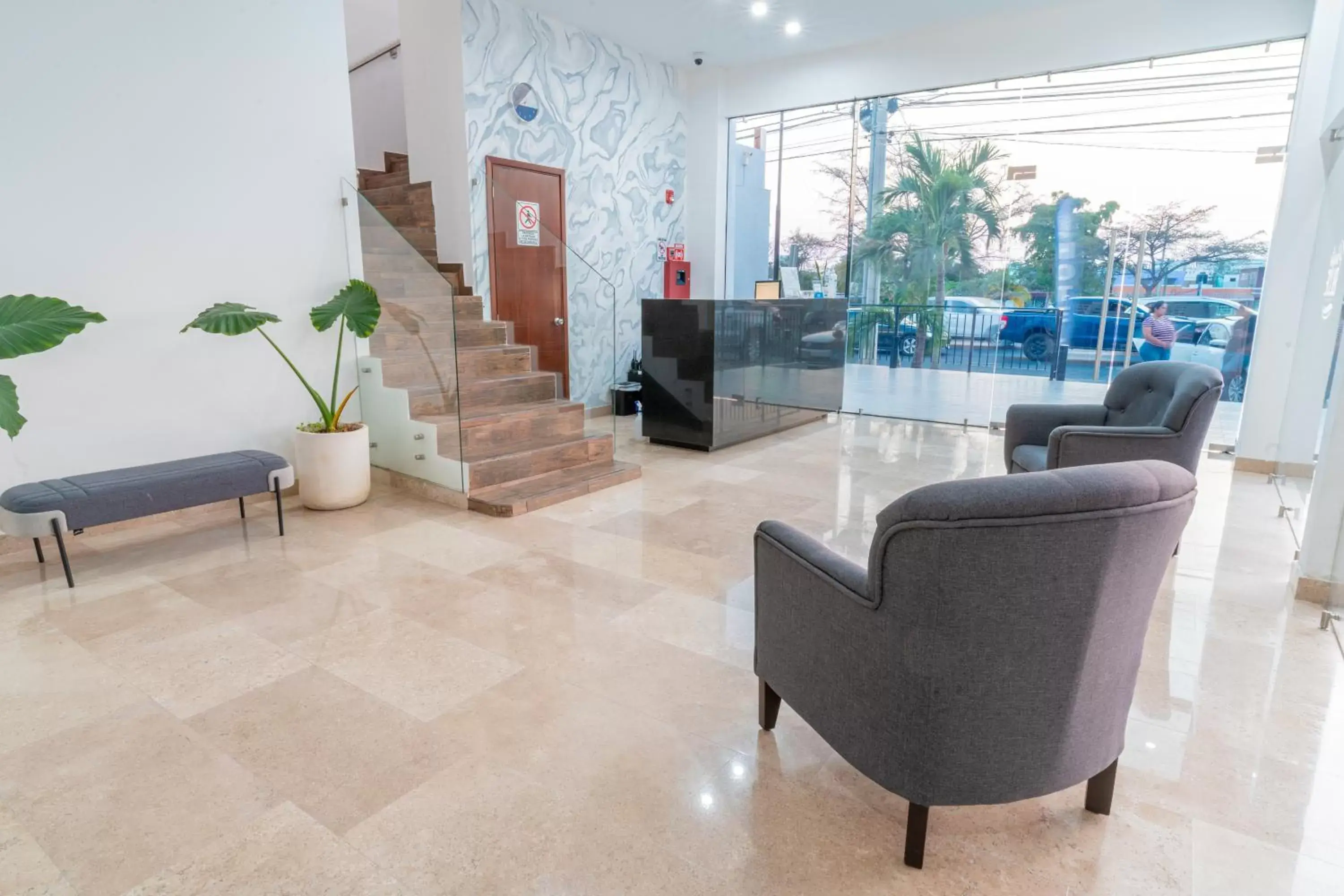 Lobby or reception, Lobby/Reception in Hotel Pacific Blue Mazatlan