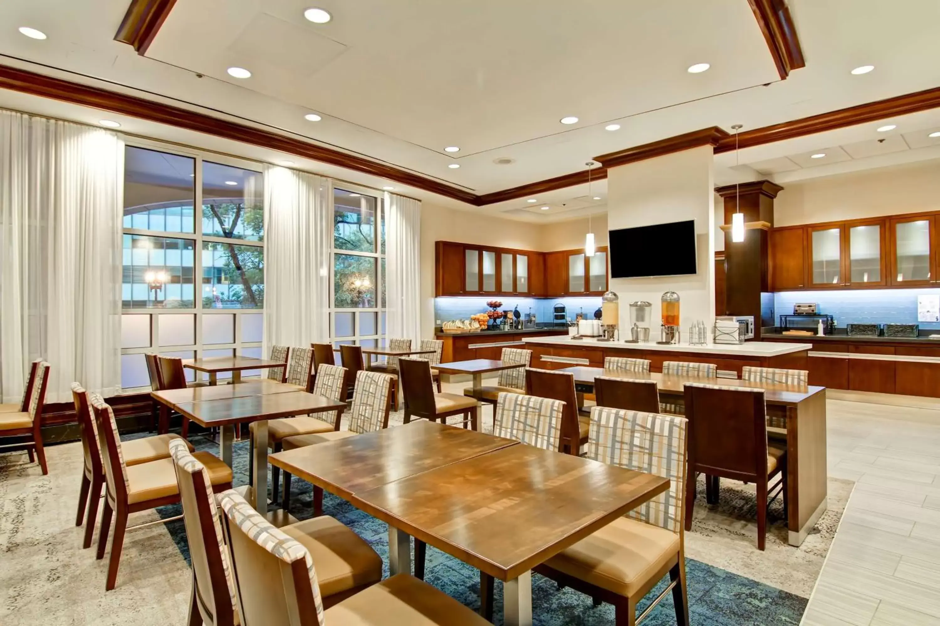 Dining area, Restaurant/Places to Eat in Homewood Suites by Hilton Washington, D.C. Downtown