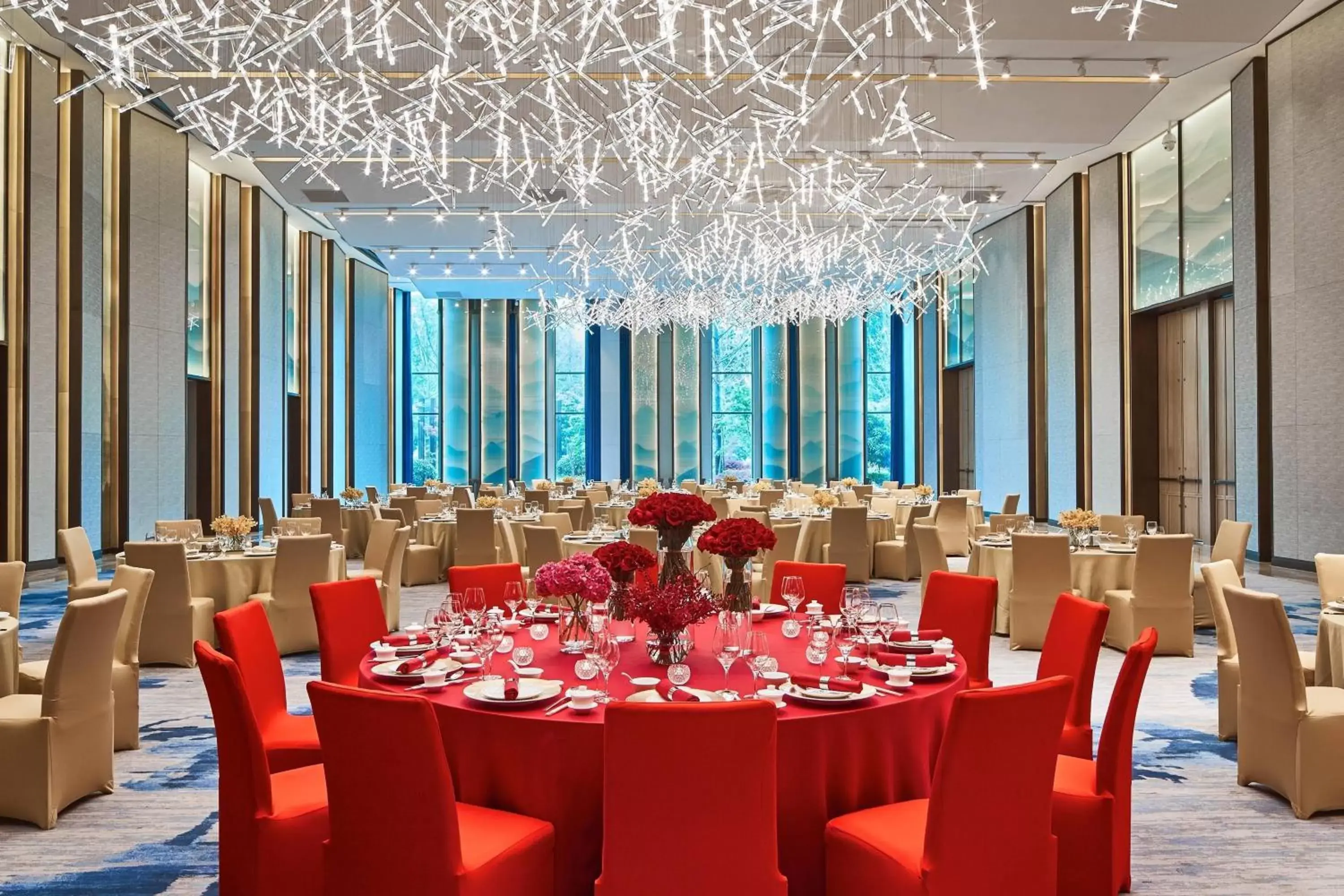 Meeting/conference room, Banquet Facilities in Hangzhou Marriott Hotel Qianjiang