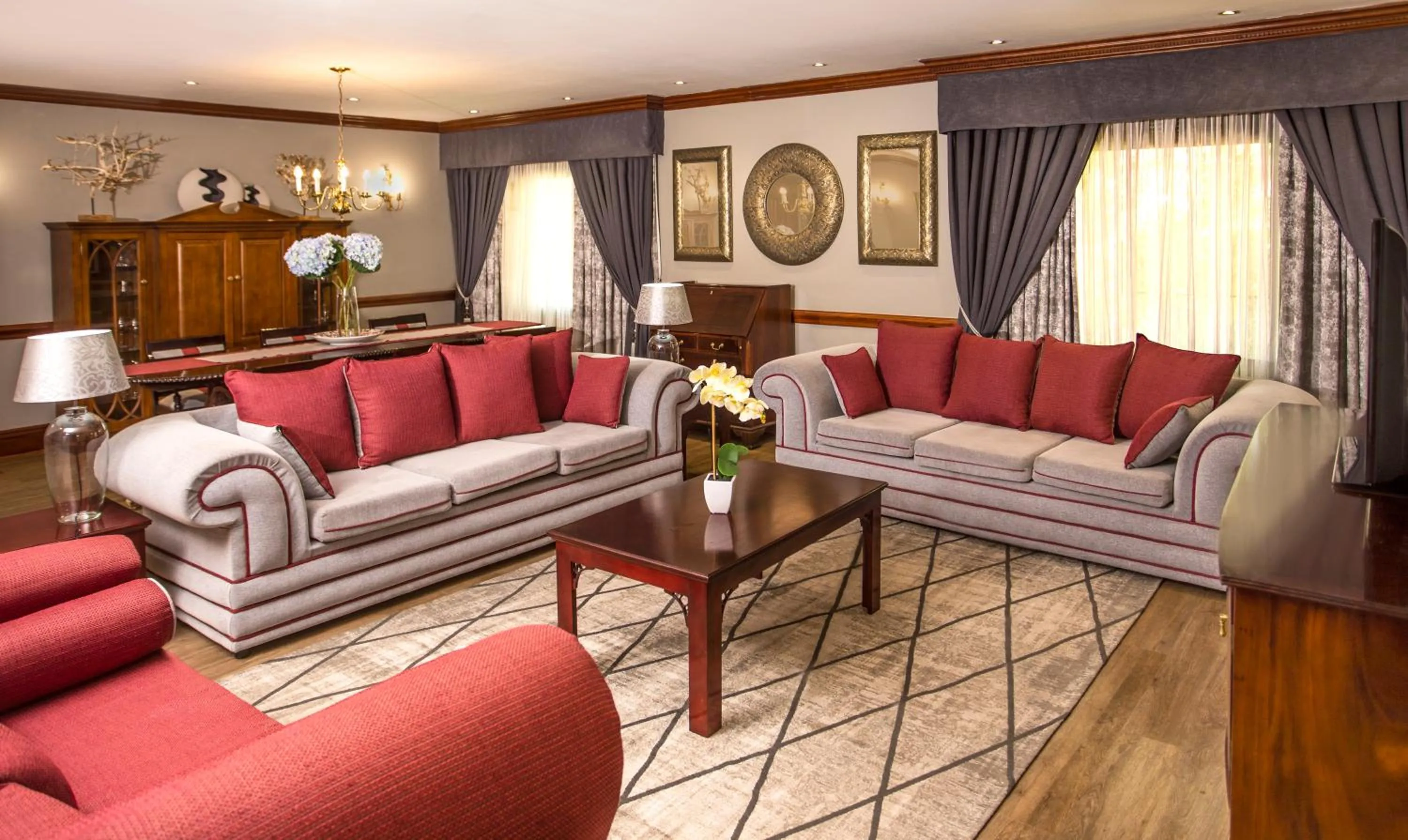 Living room in Avani Gaborone Resort & Casino