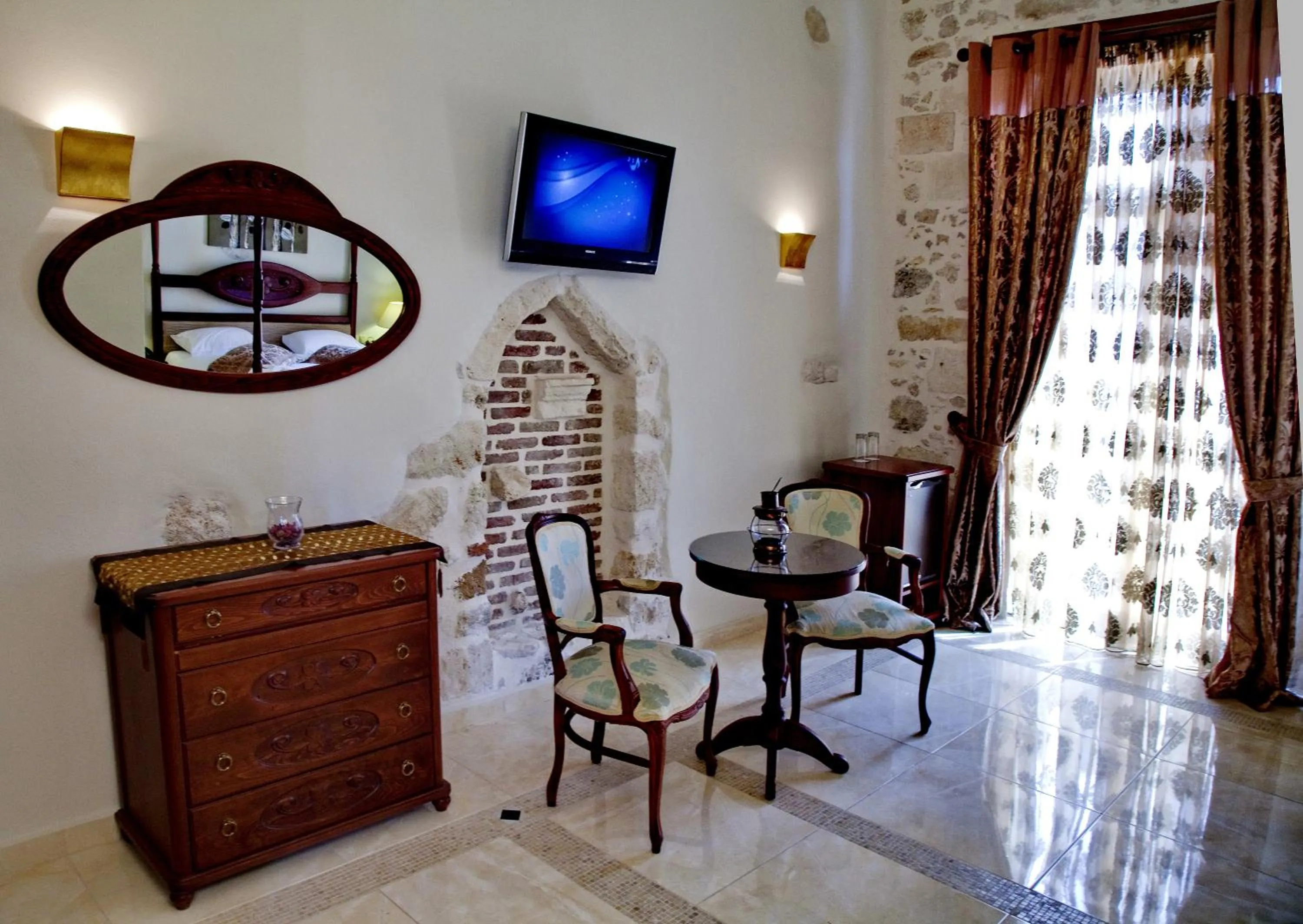 Decorative detail in Antica Dimora Suites