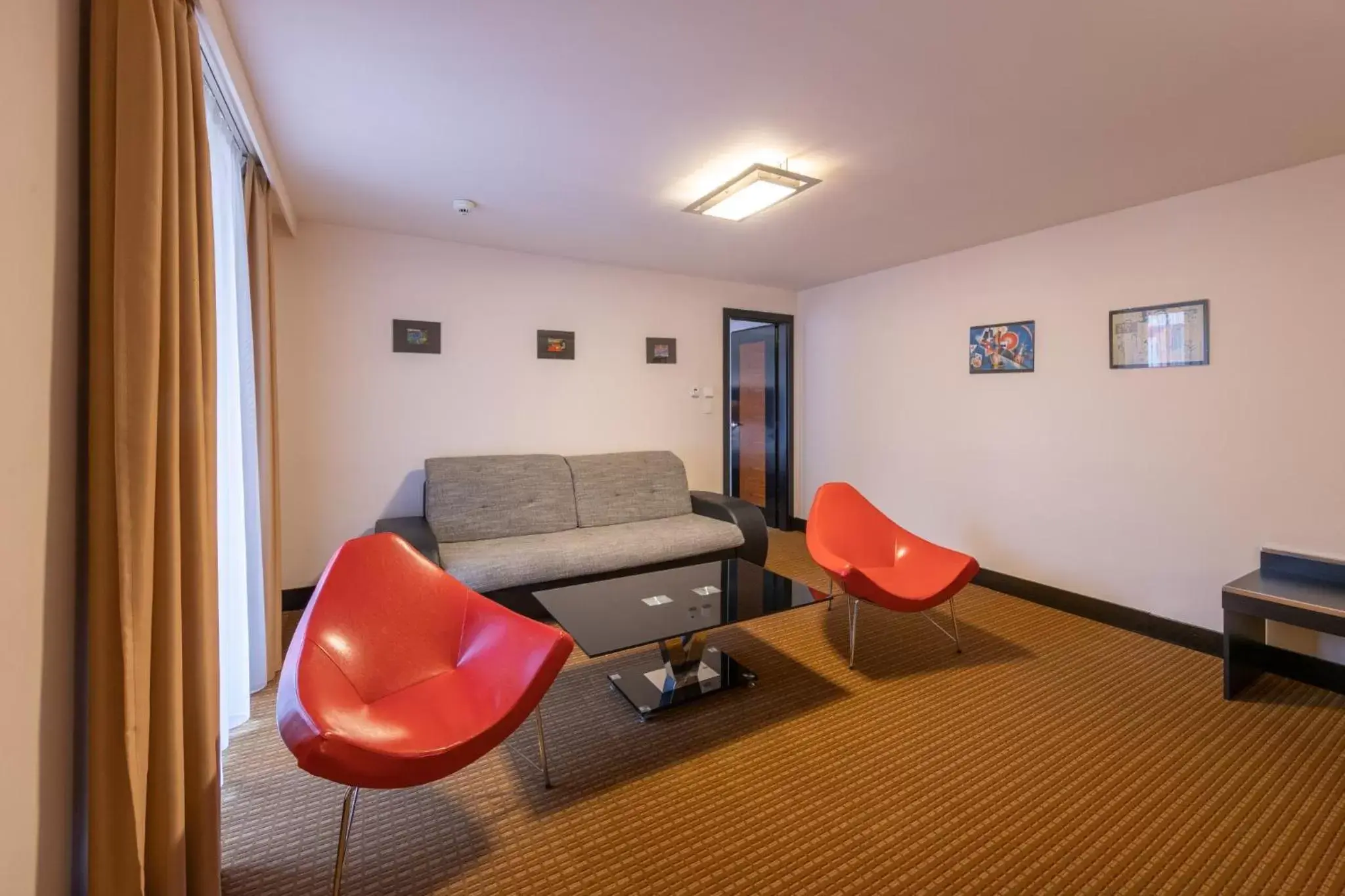 Living room, Seating Area in Grand Majestic Hotel Prague