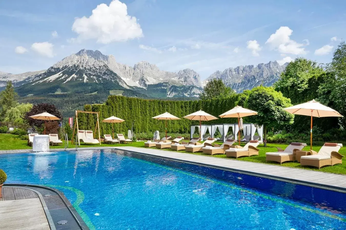 Swimming Pool in Sporthotel Ellmau in Tirol