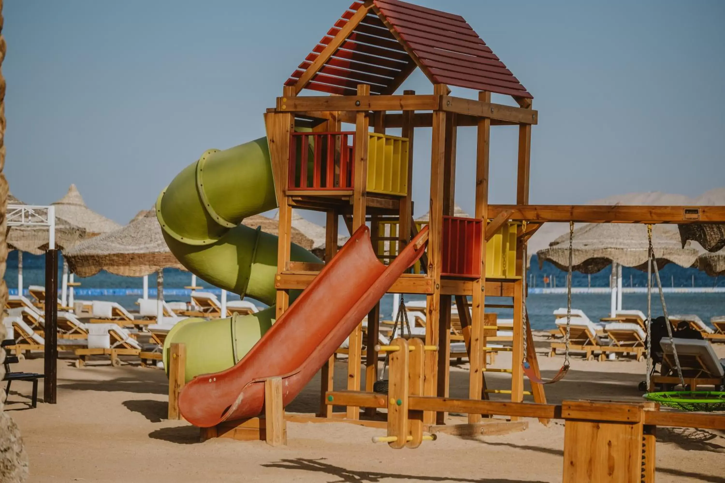 Children play ground, Water Park in Baron Resort Sharm El Sheikh