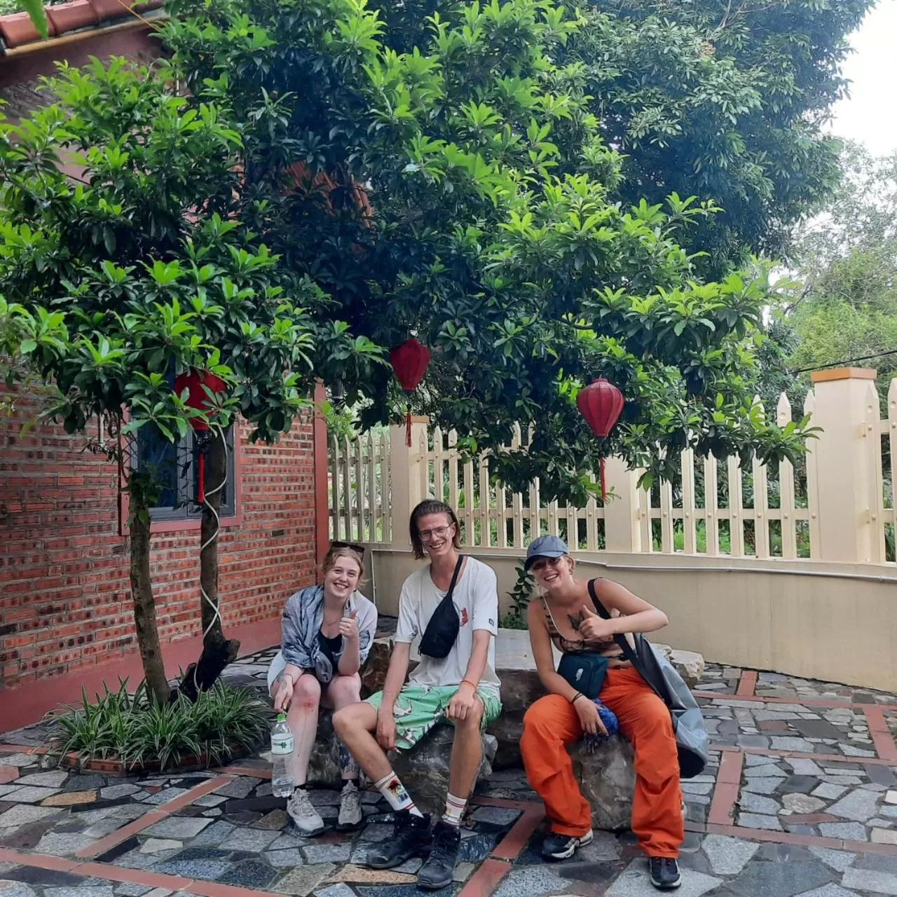 Garden view in Trang An Elegant Homestay