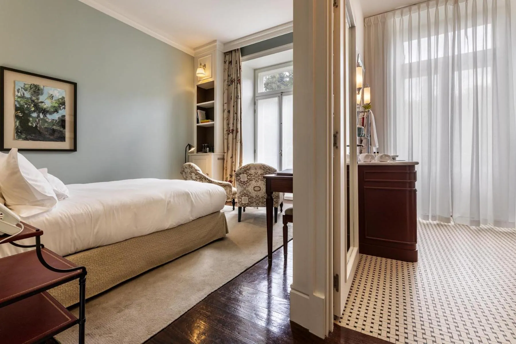 Bedroom, Bed in Vidago Palace