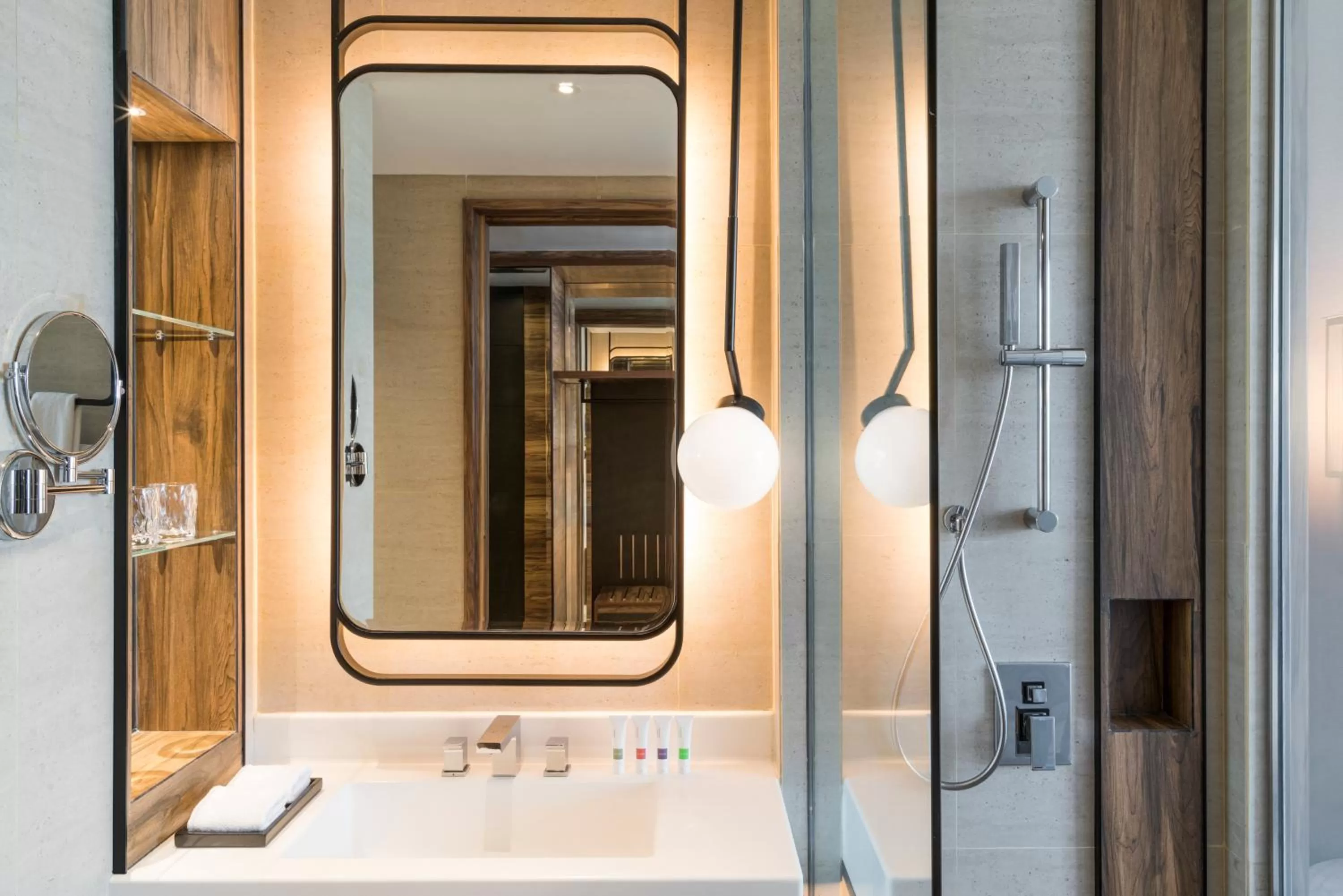 Decorative detail in Swissôtel Jakarta PIK Avenue