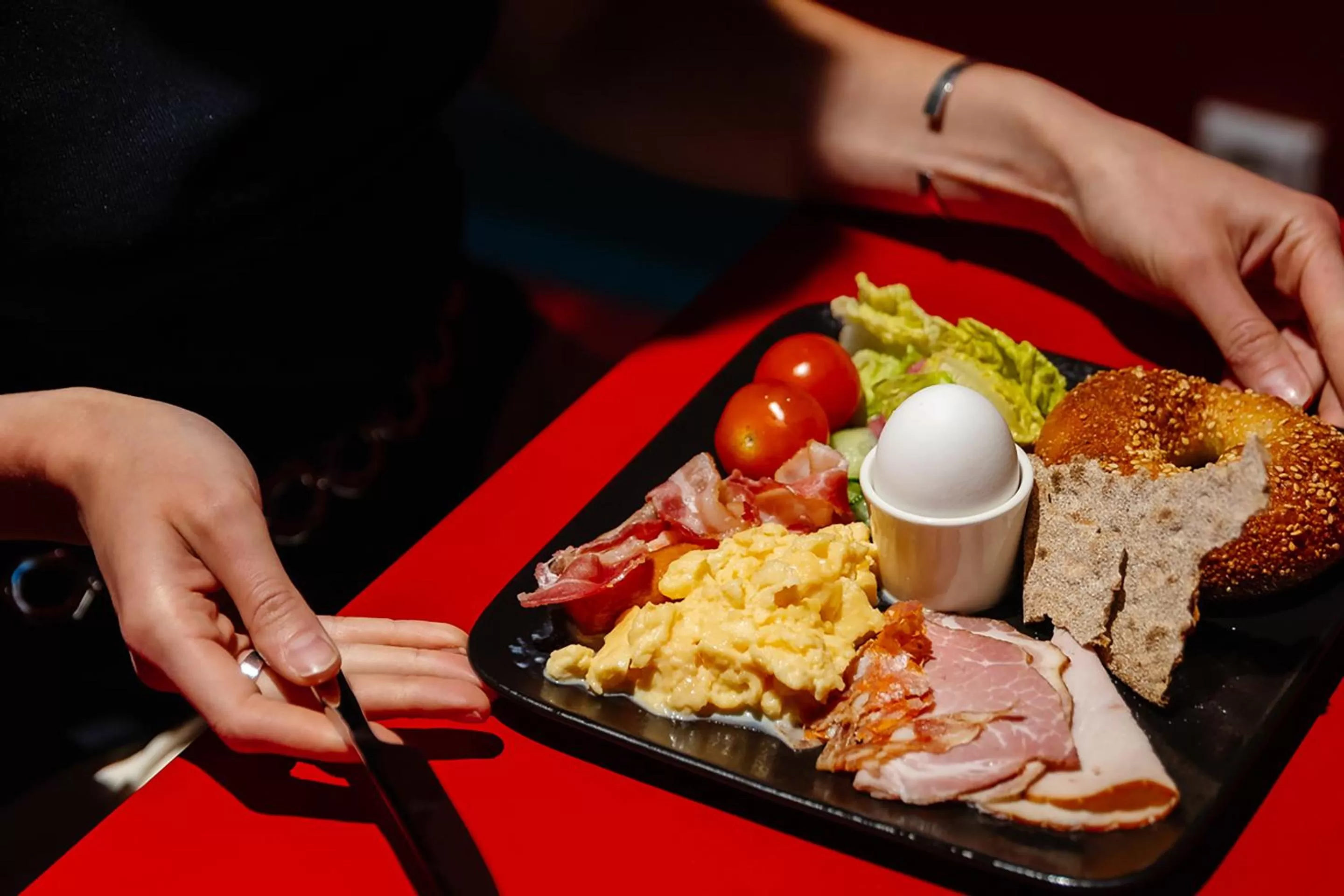 Buffet breakfast in Hotel AX