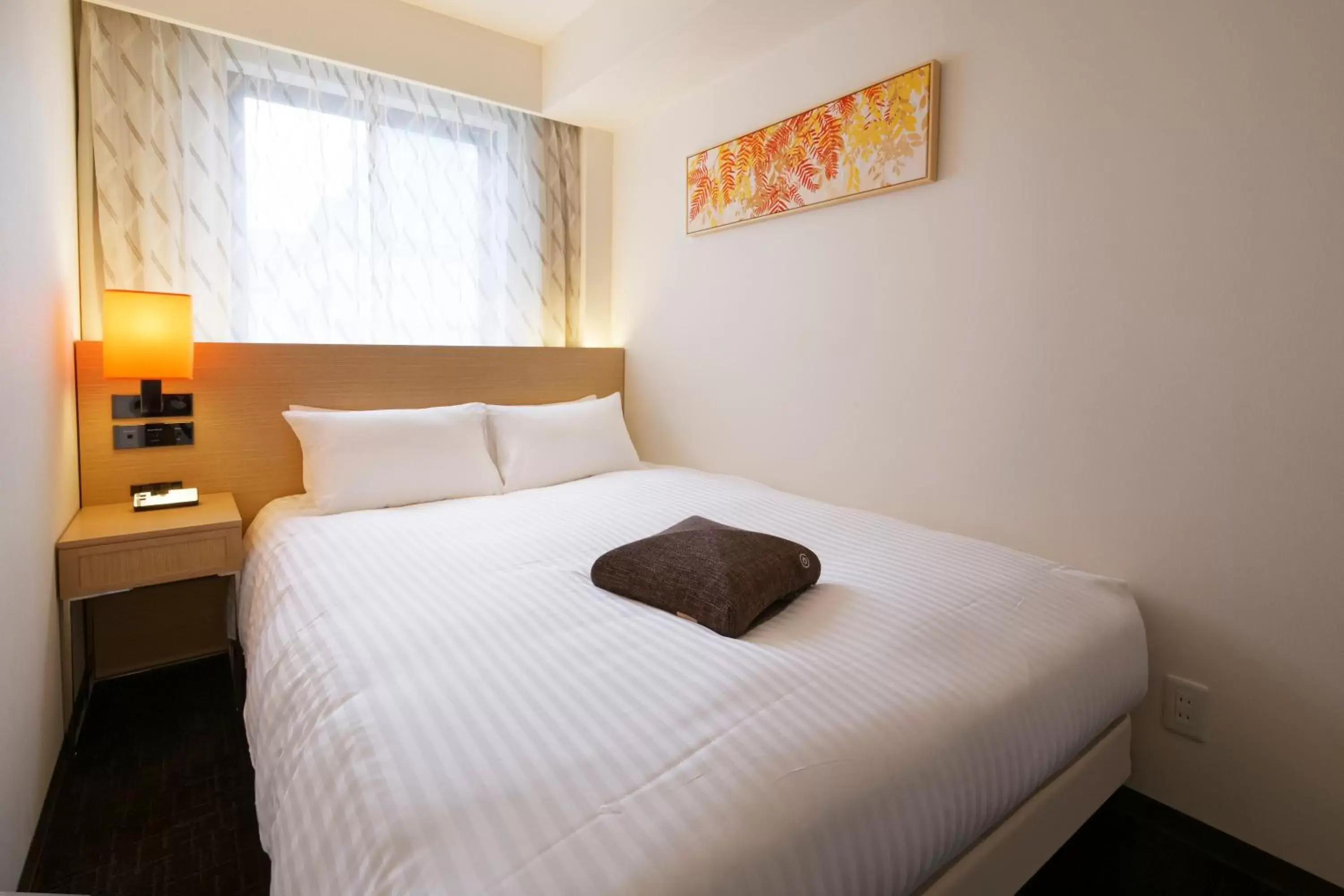 Photo of the whole room, Bed in HOTEL FORZA HAKATA-GUCHI