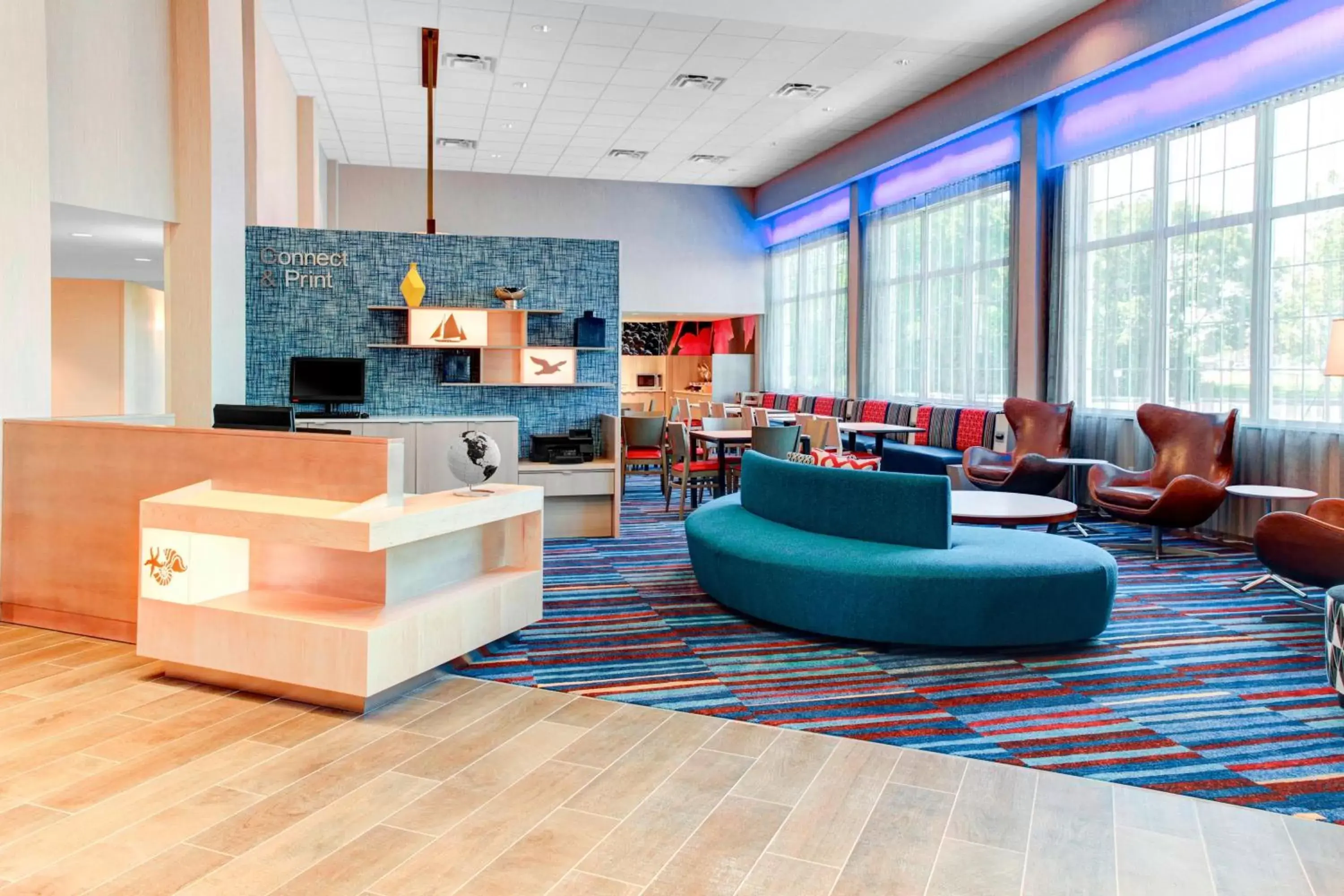Lobby or reception in Fairfield Inn & Suites by Marriott Cape Cod Hyannis