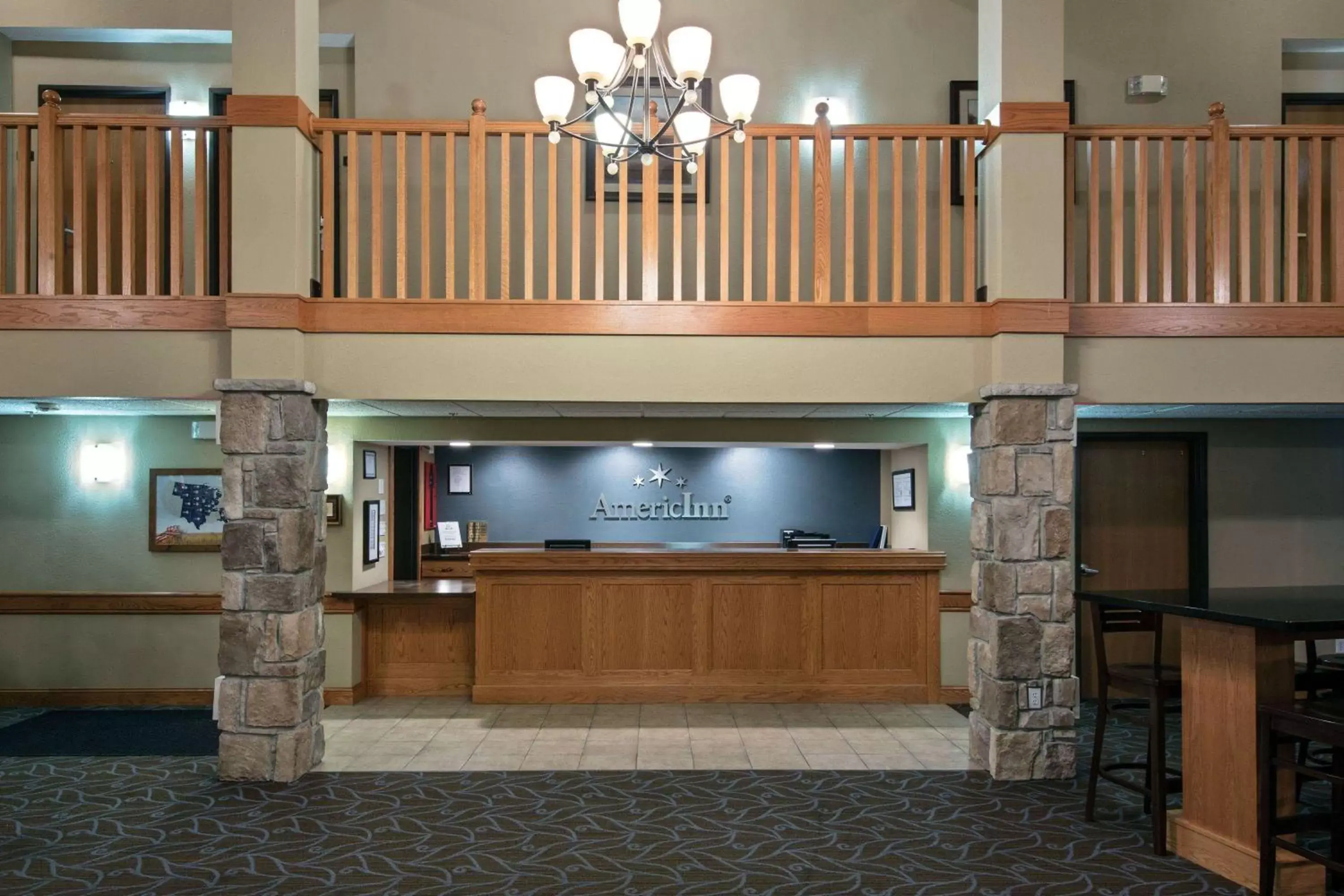 Lobby or reception in AmericInn by Wyndham Fort Dodge