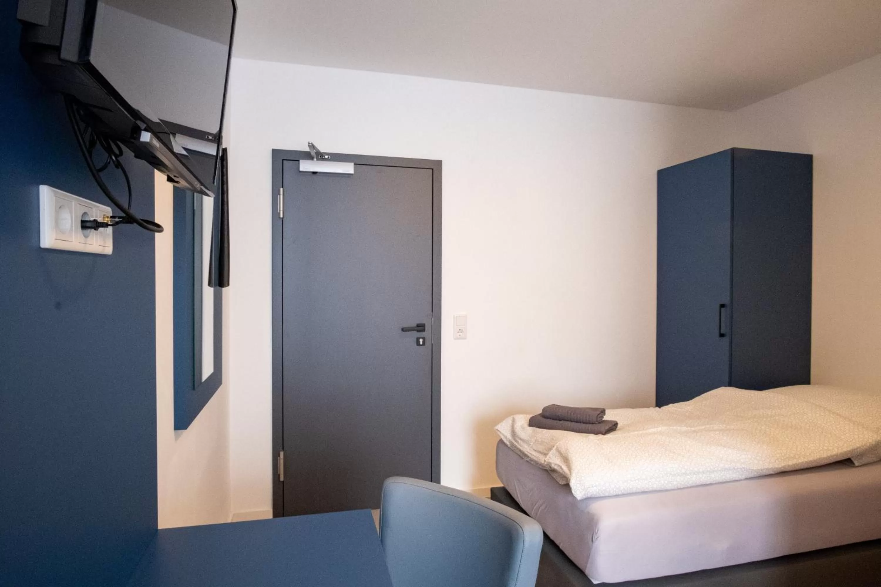 Bed in Hotel A24 bei Hamburg