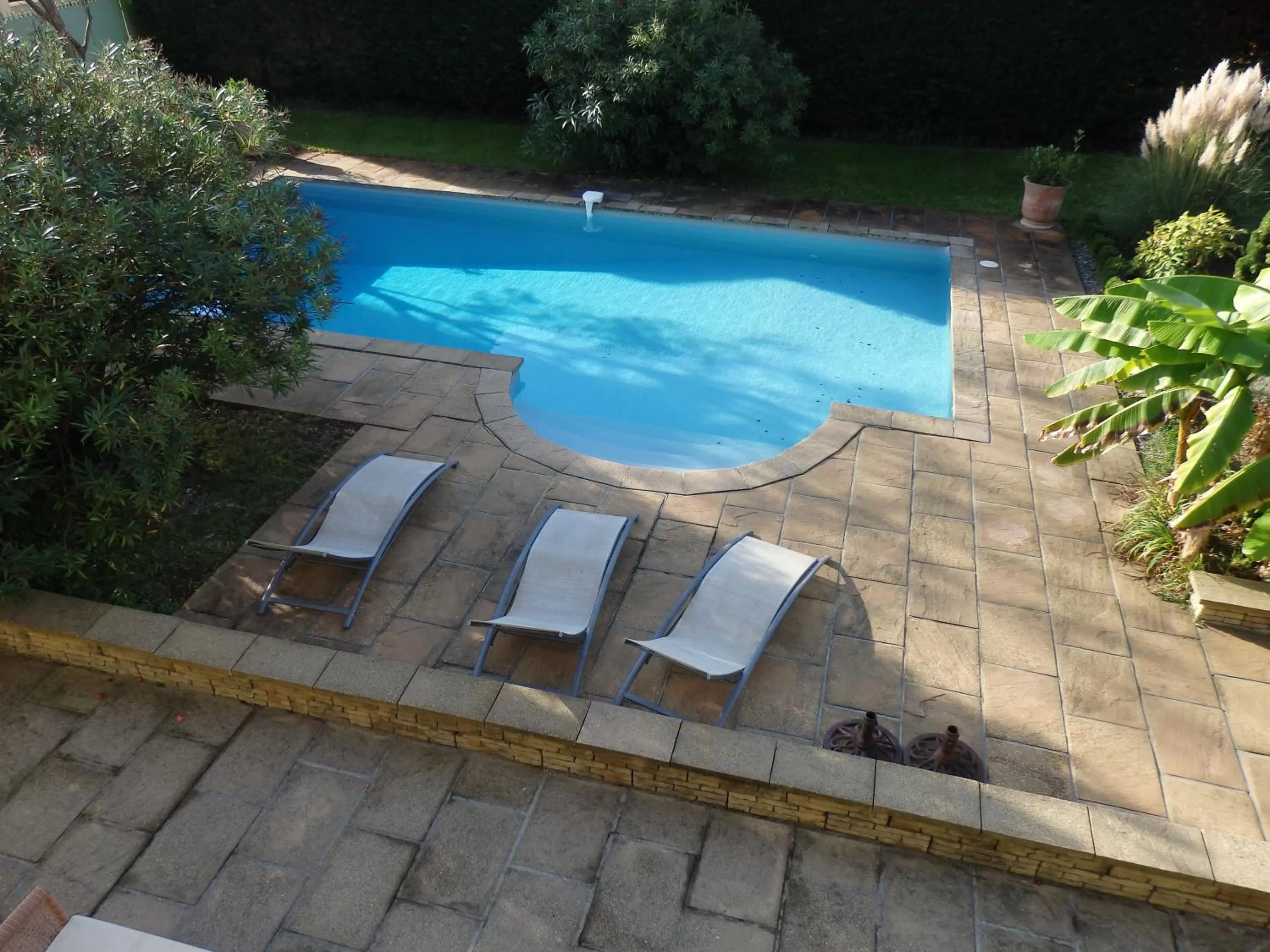 Swimming pool in Chambres d'Hôtes Le Mas