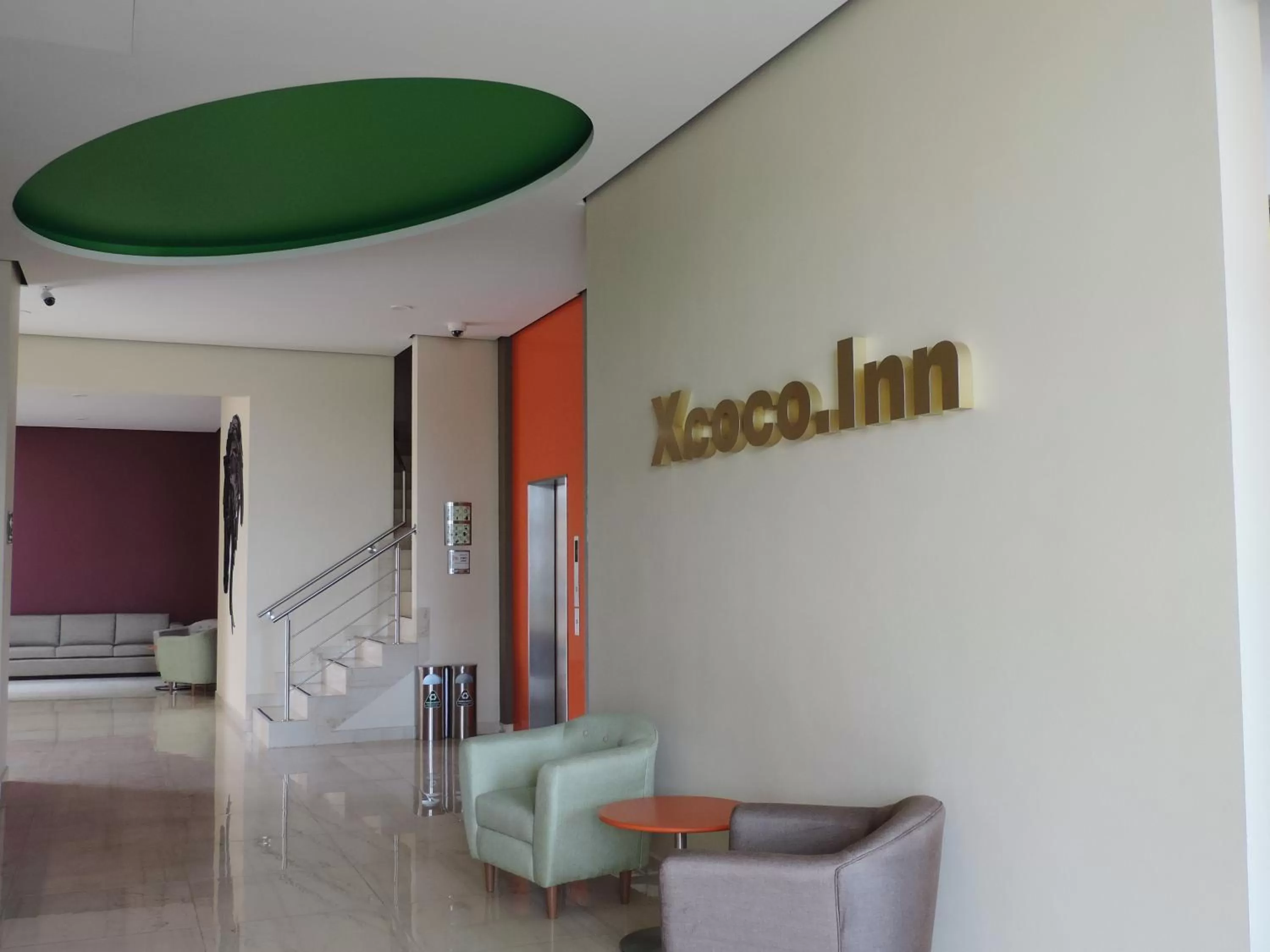 Living room in Hotel Xcoco Inn