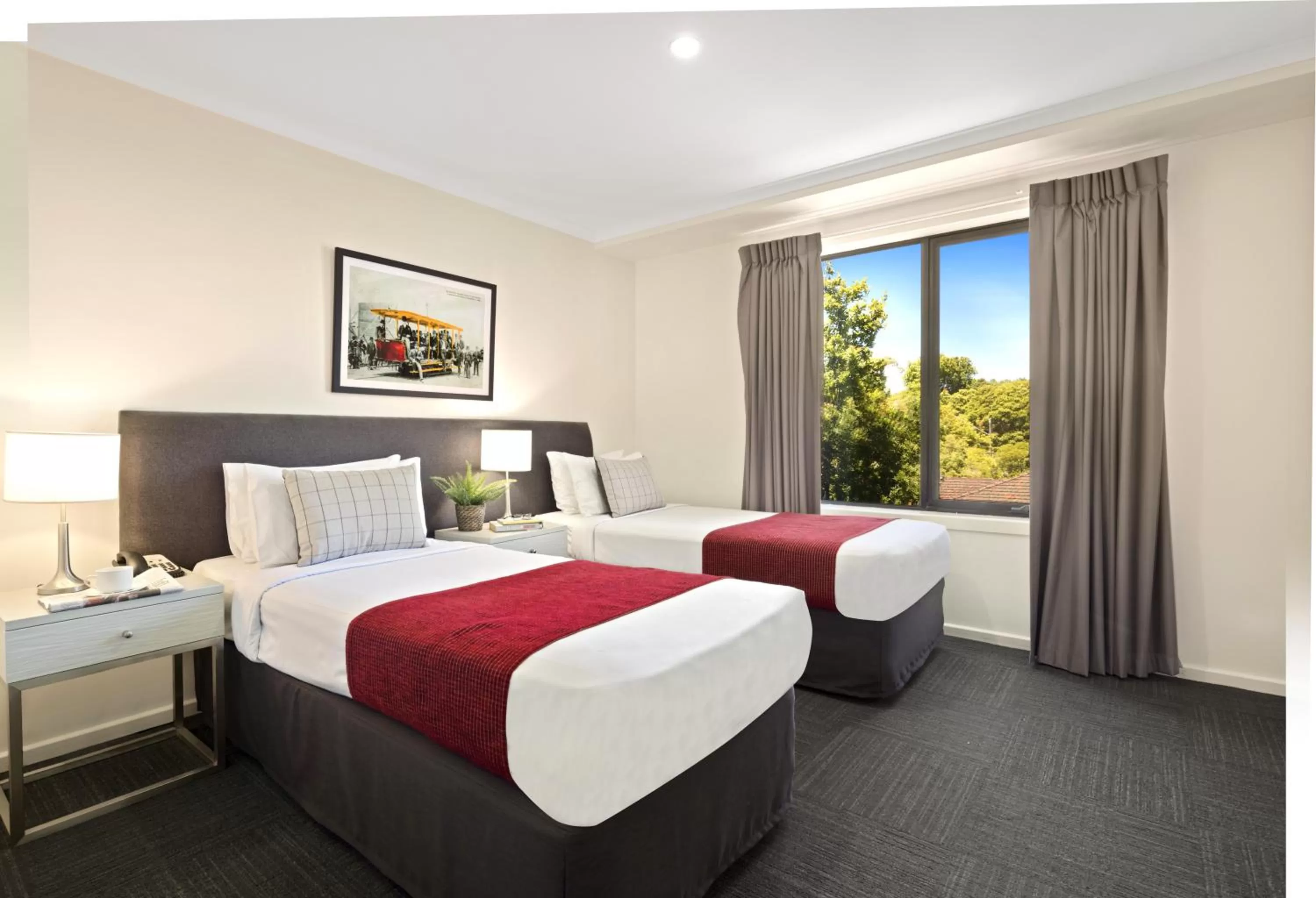 Bedroom, Bed in Quest Mont Albert