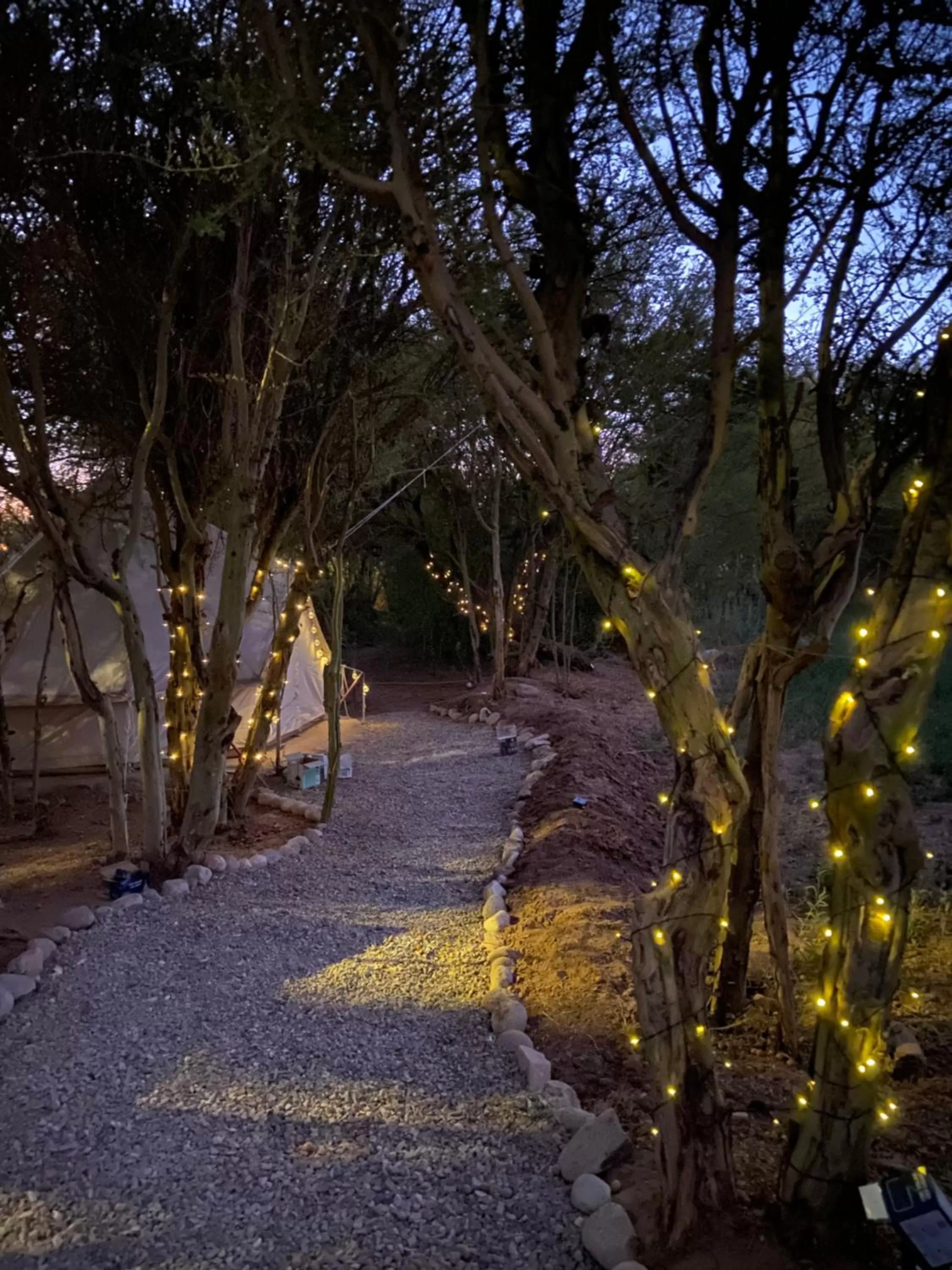 Natural landscape in CaminAndes Hostal