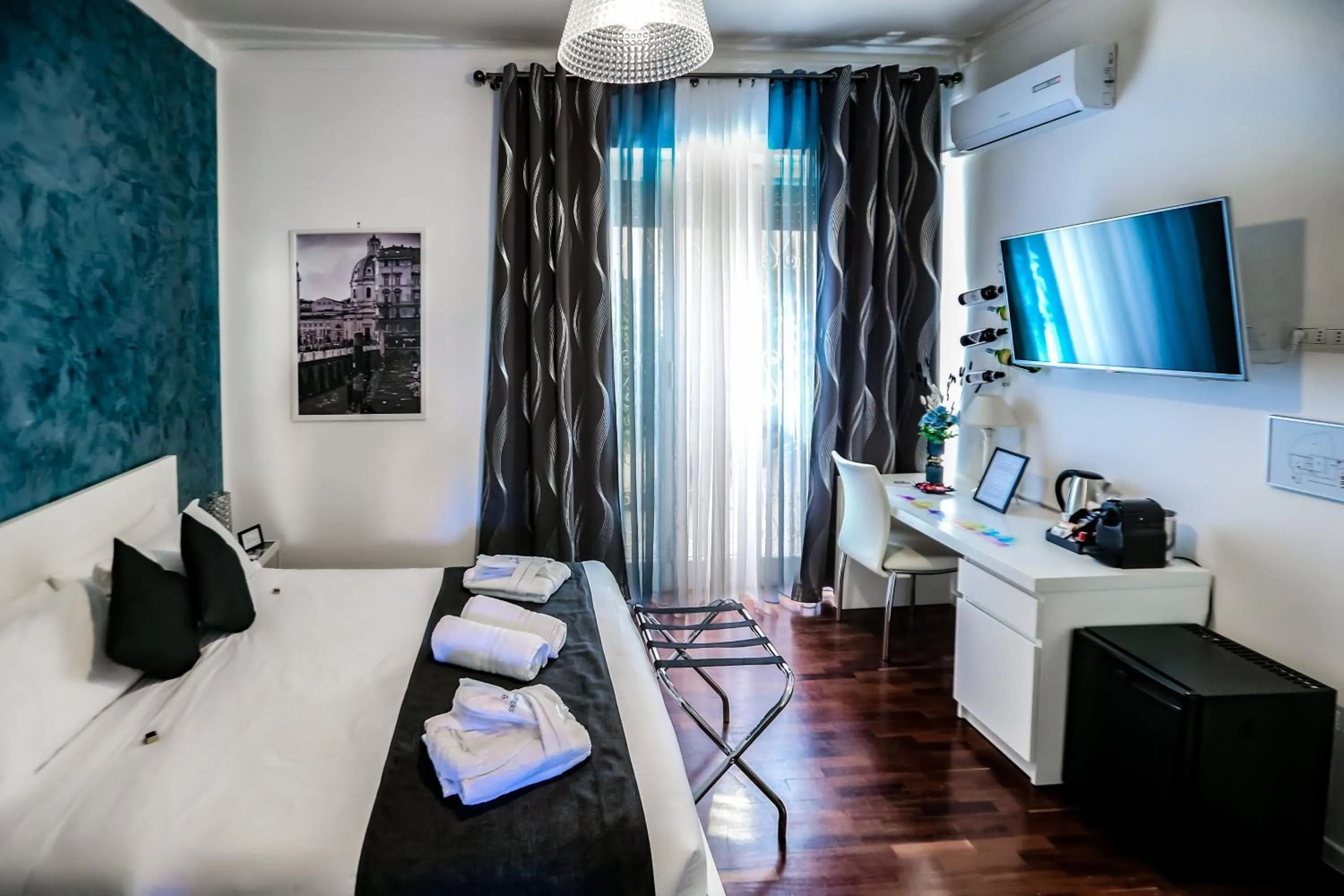 Bedroom, Bed in Relais Circo Massimo