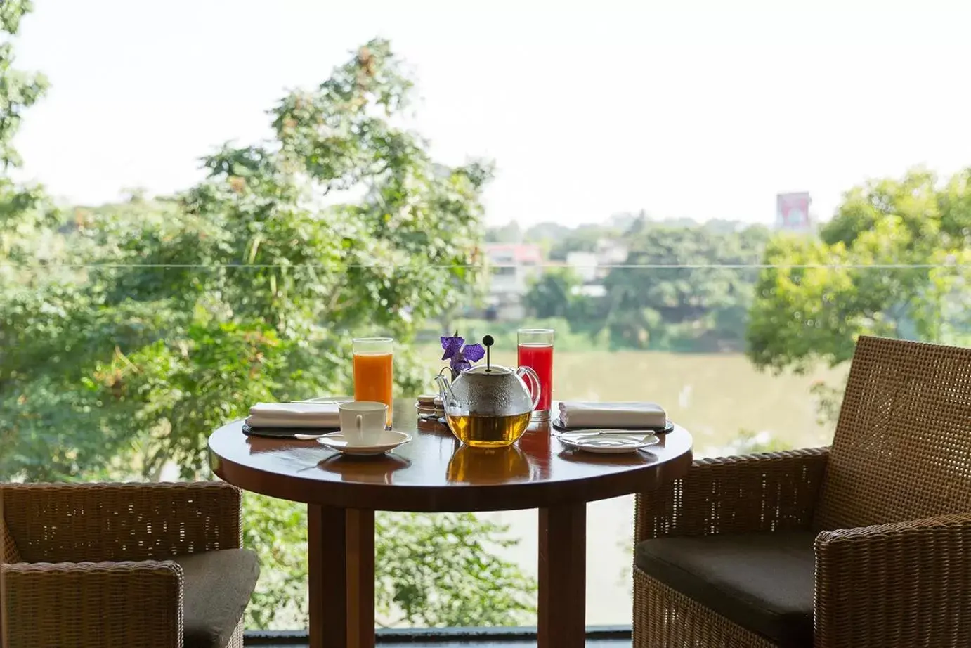 Balcony/Terrace in Anantara Chiang Mai Resort