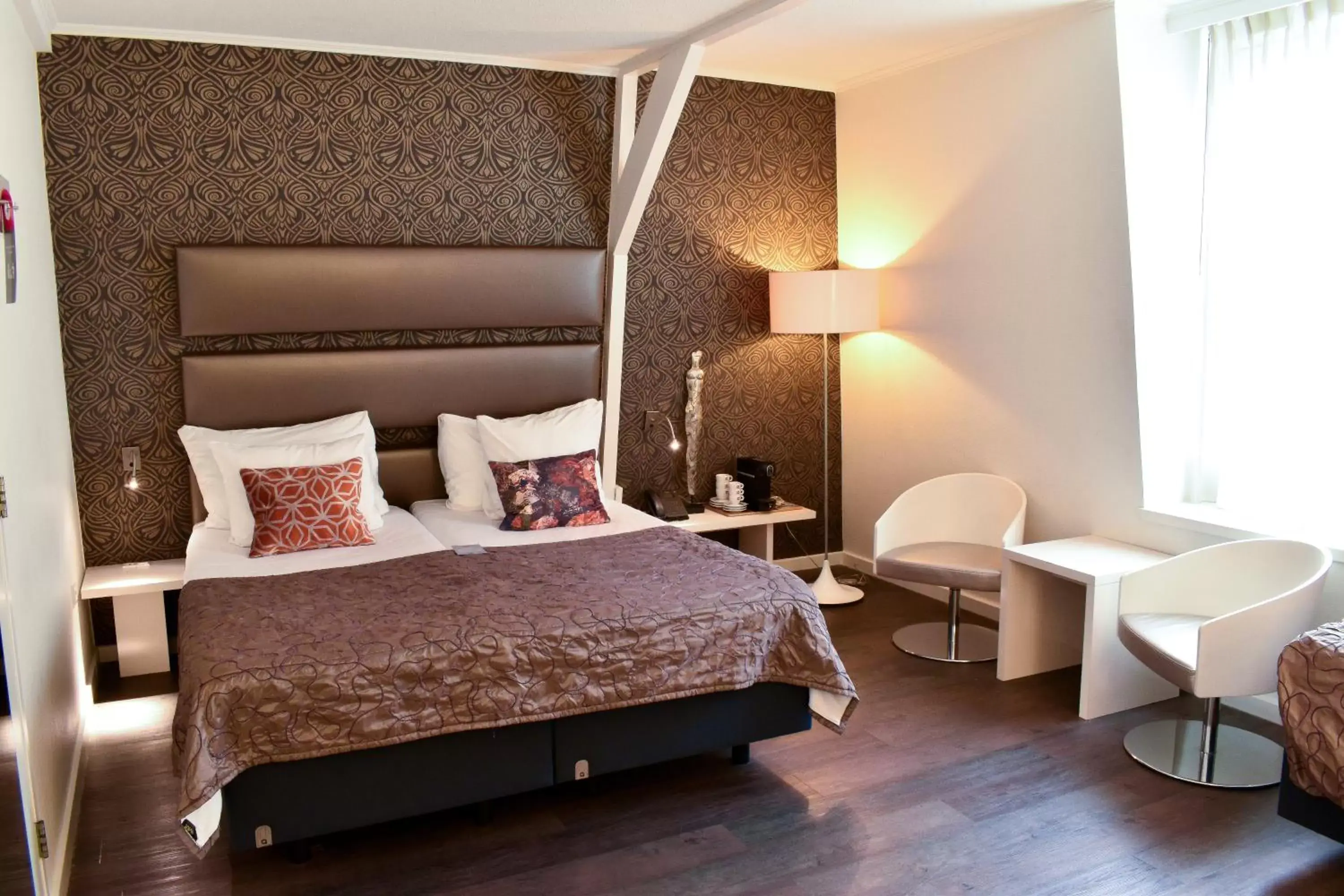 Bed in Albus Hotel Amsterdam City Centre
