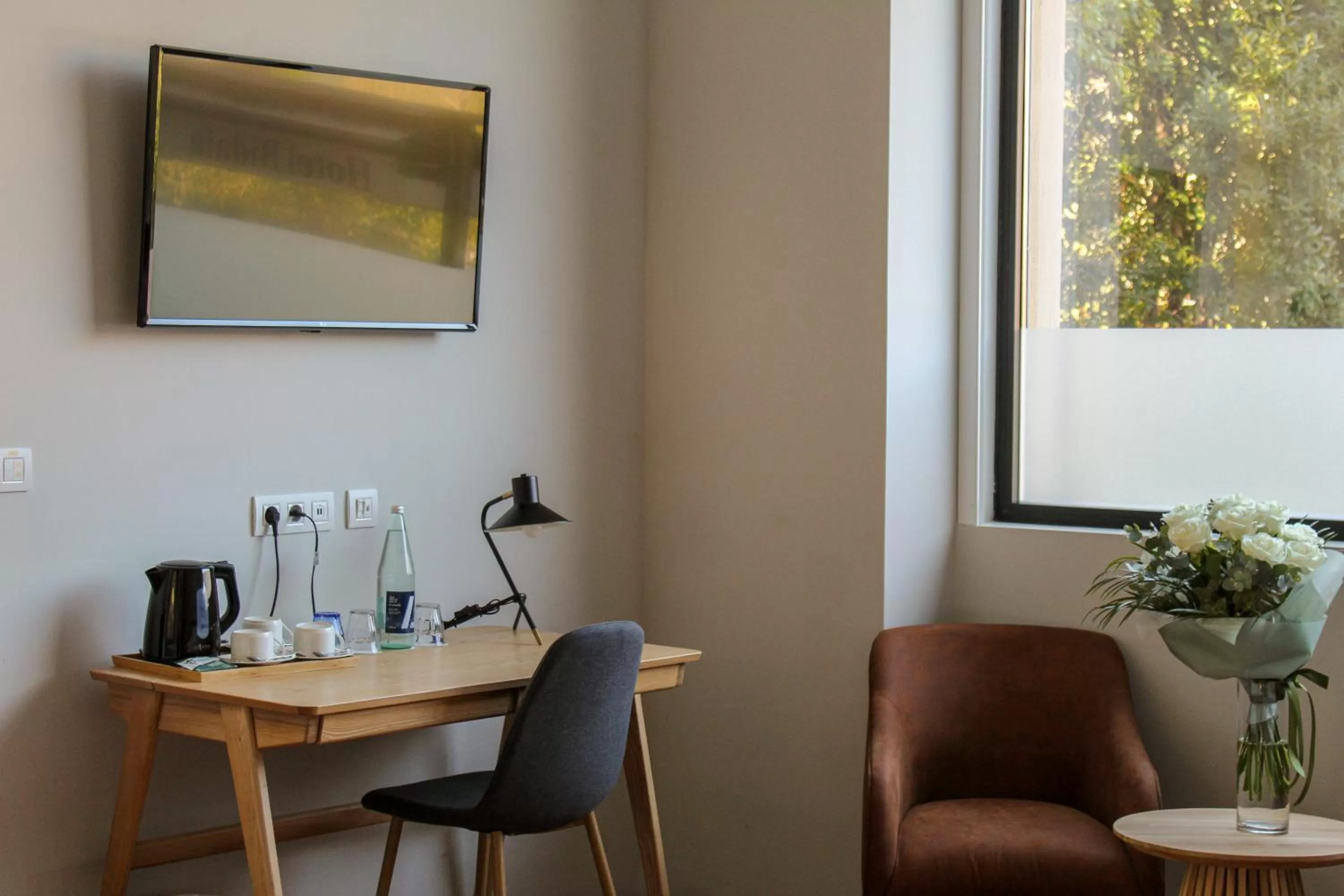 Seating area in Bidaia Boutique Hotel