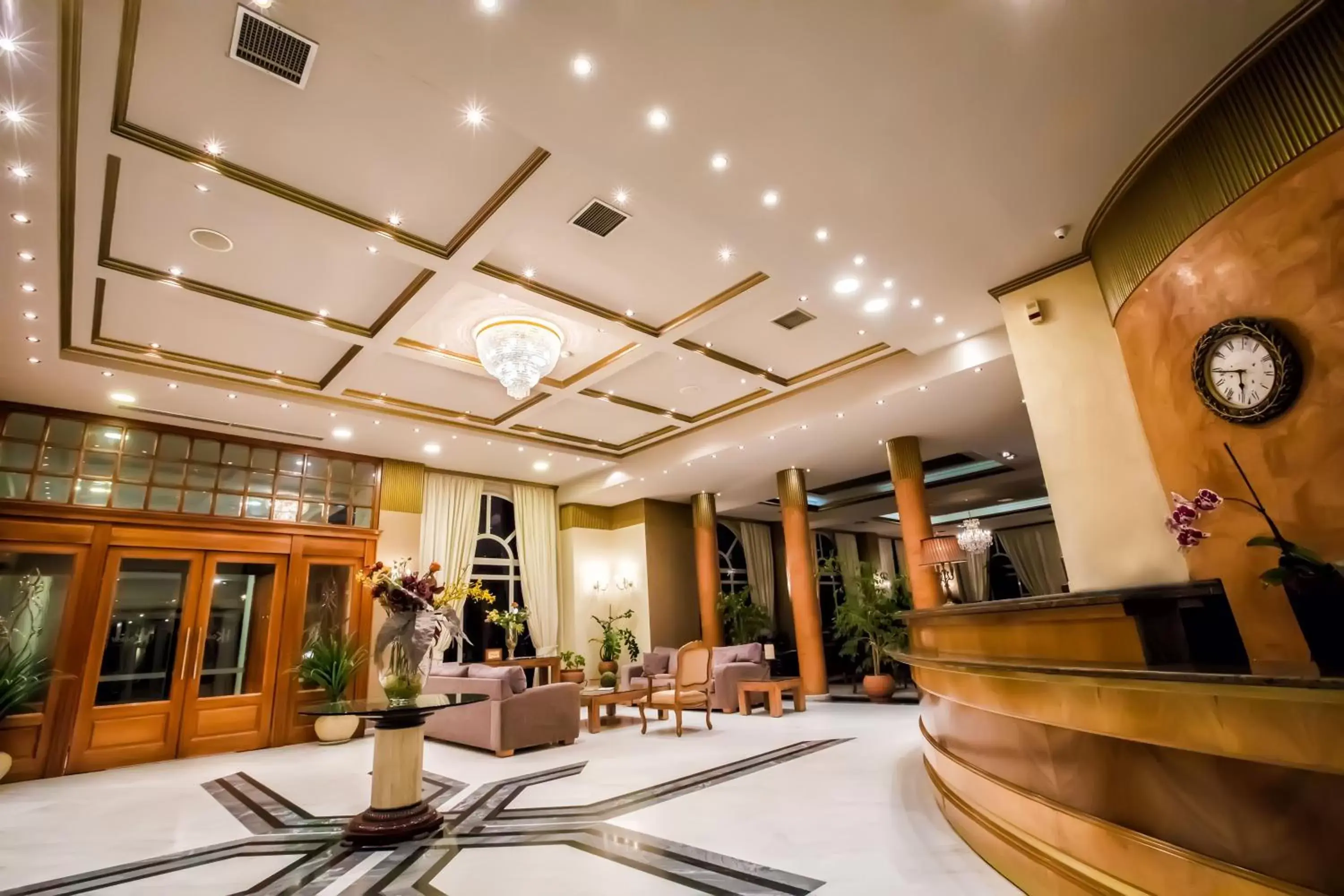 Lobby/Reception in Kouros Hotel