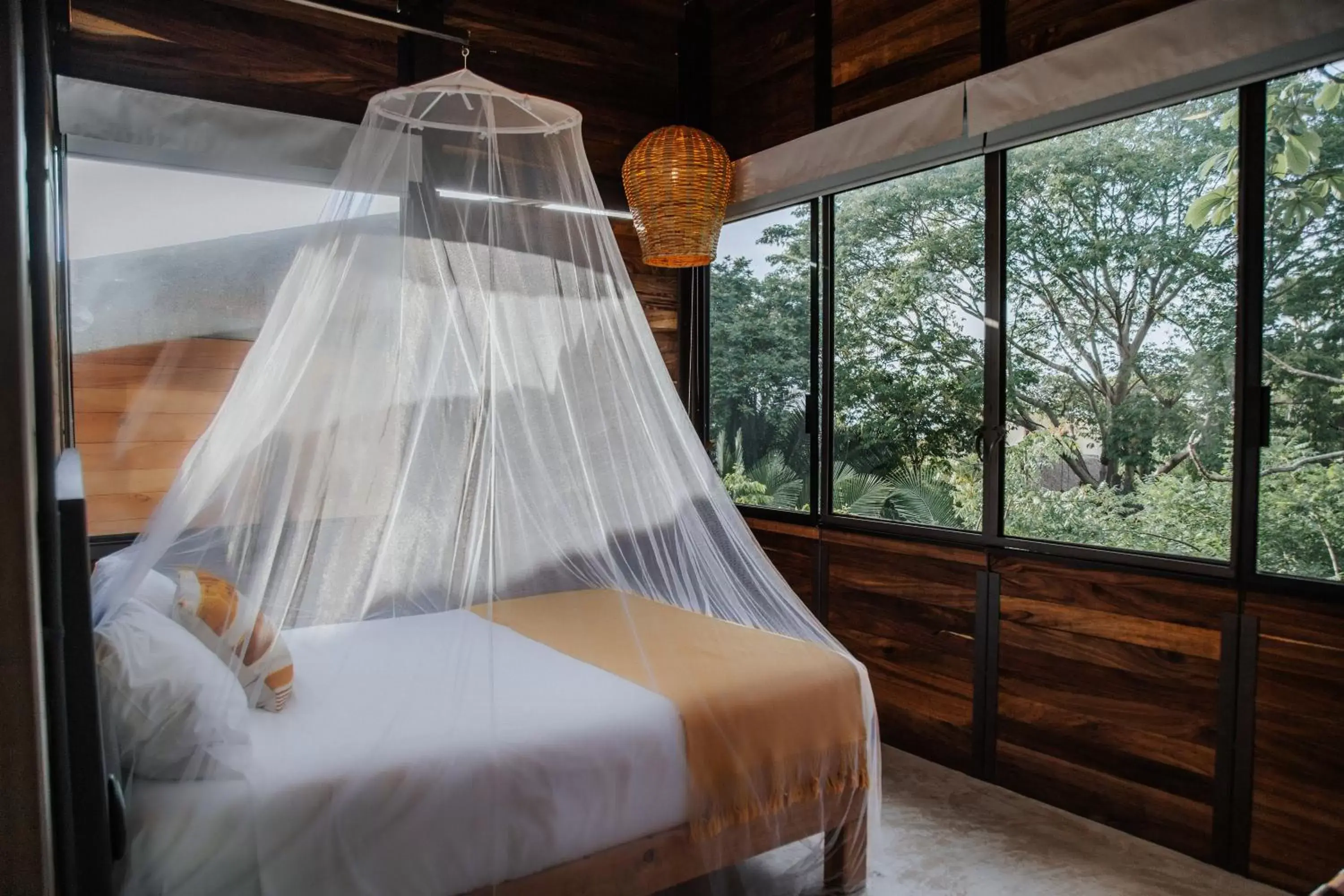 Bed in Casa Selva Sayulita