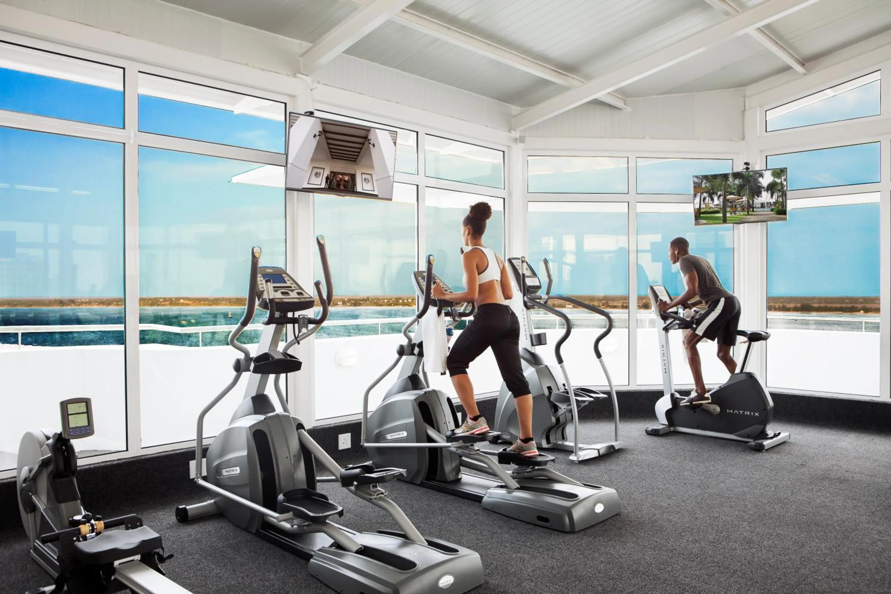 Fitness centre/facilities in Hotel Cardoso