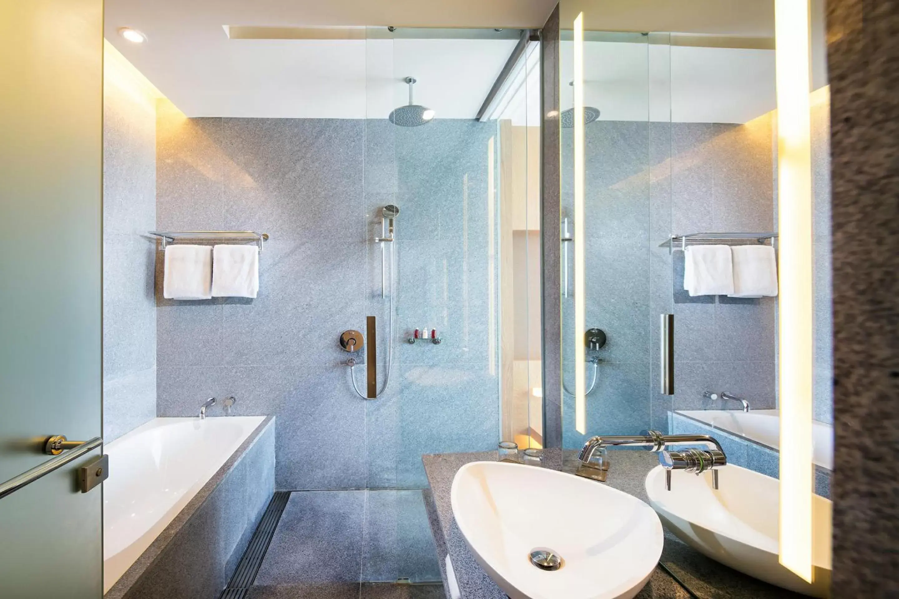Bathroom in Oasia Hotel Novena, Singapore by Far East Hospitality