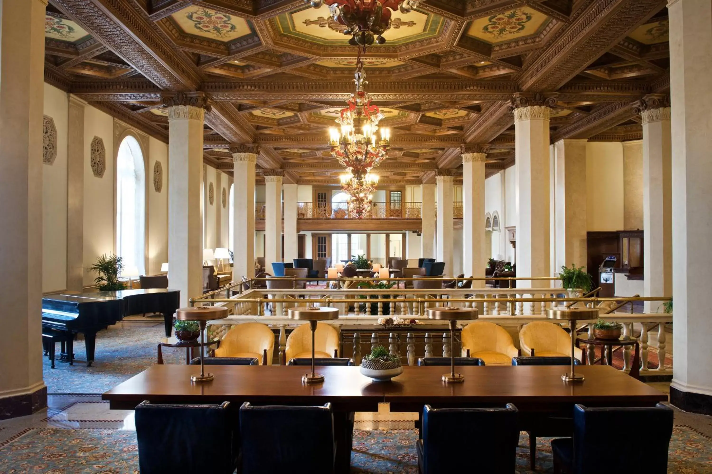 Lobby or reception, Restaurant/Places to Eat in Marriott Syracuse Downtown