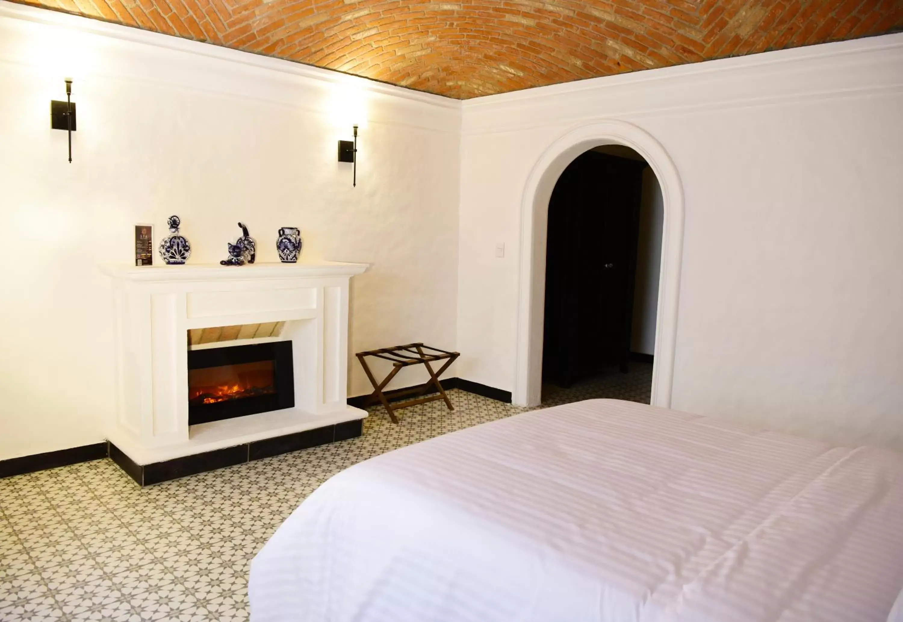 Bedroom, Bed in Hacienda San Patricio