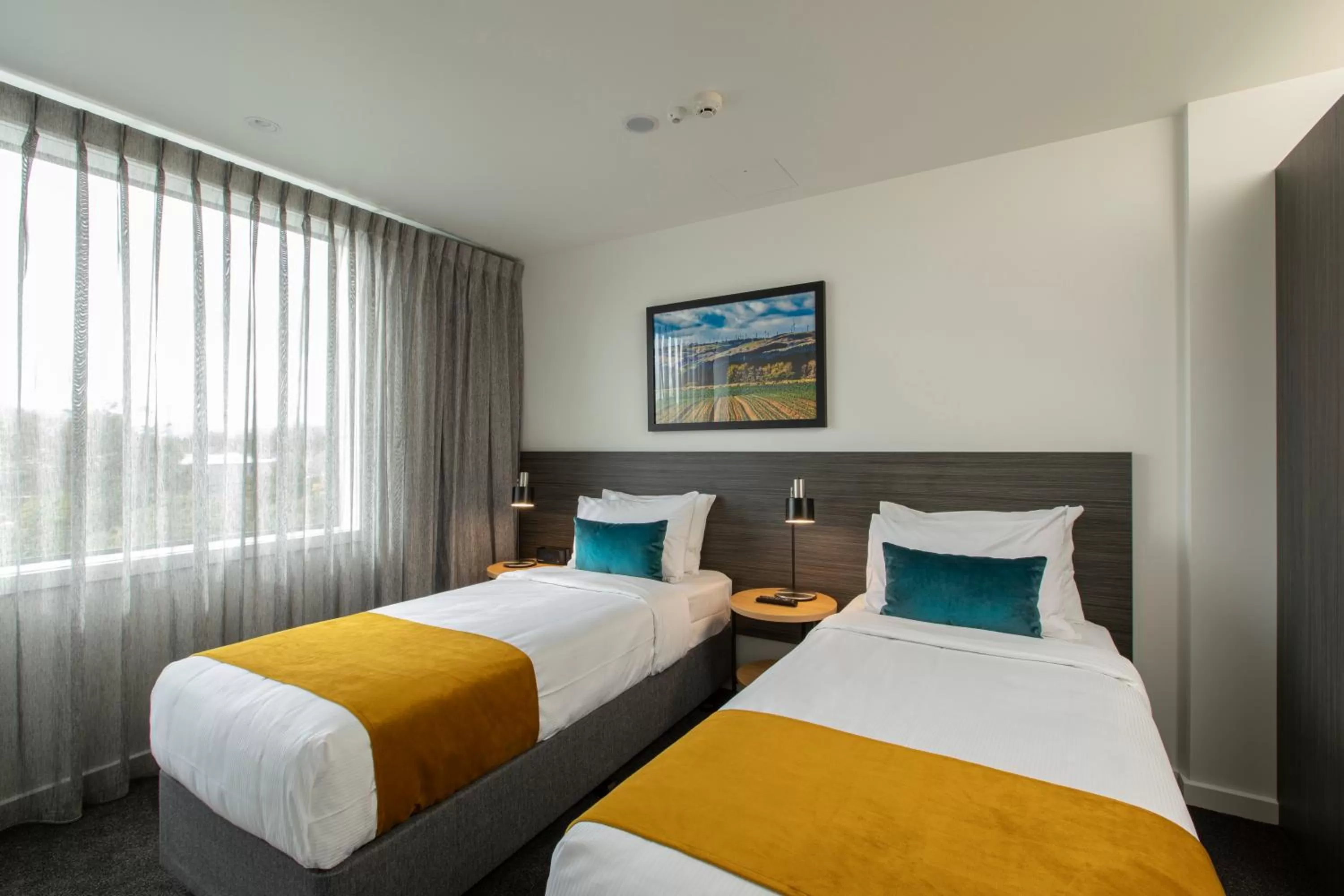 Bed in Quest Palmerston North