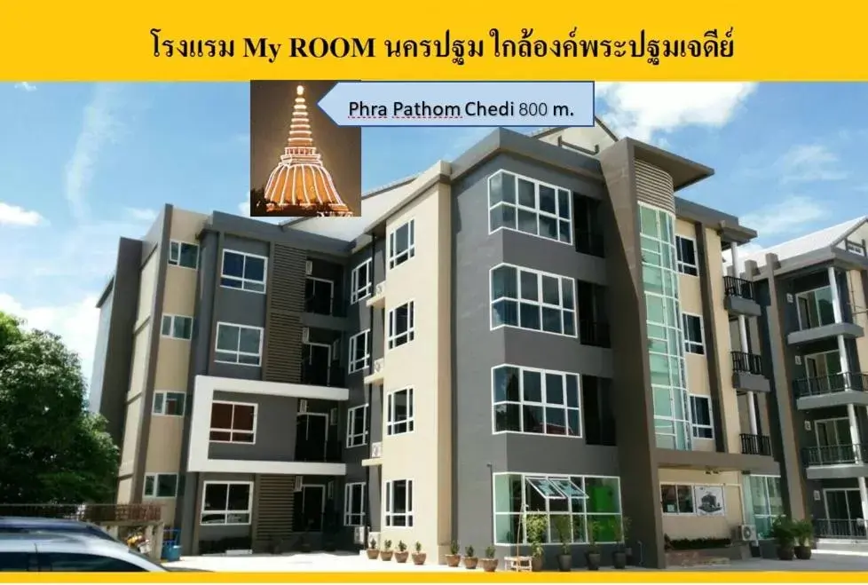 Property building in My Room Nakhon Pathom Property building in My Room Nakhon Pathom