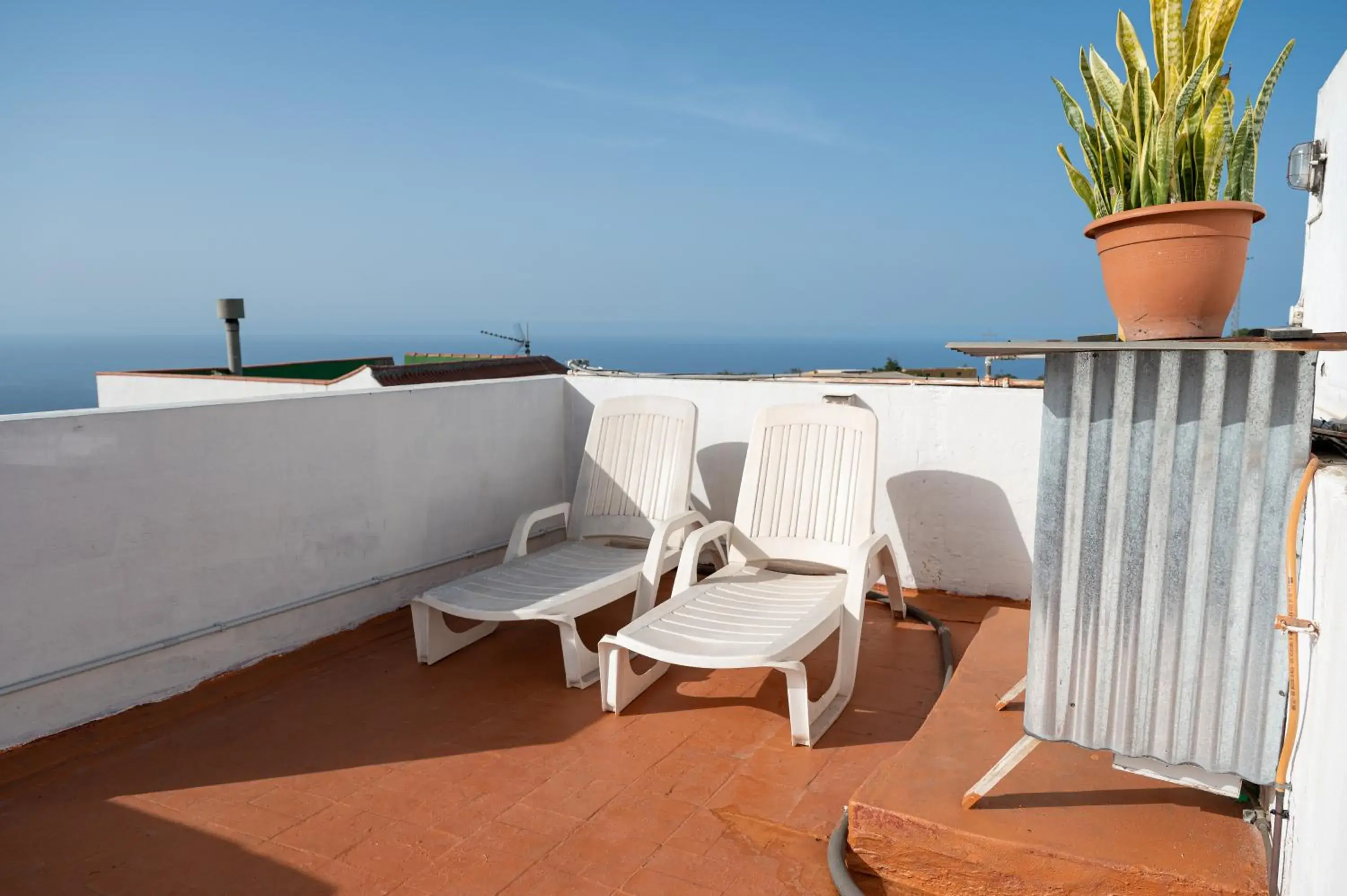 Natural landscape, Balcony/Terrace in Drago Hostel