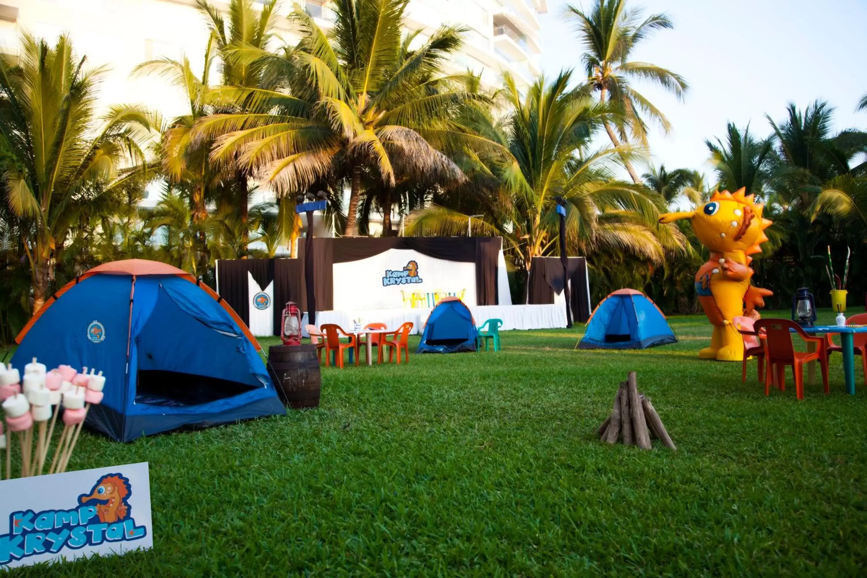 Kids's club in Krystal Ixtapa