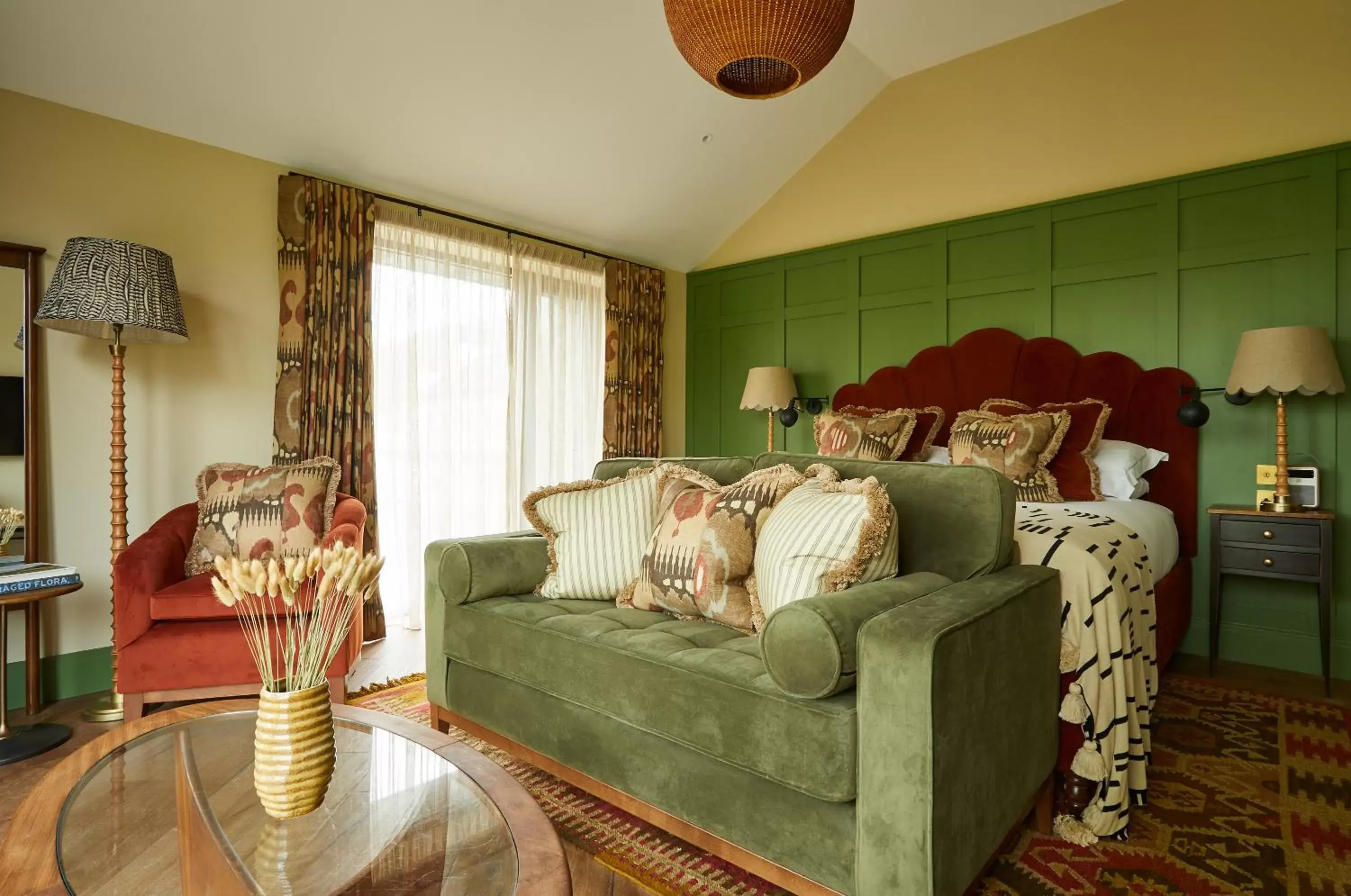 Bed, Seating Area in Rothay Manor Hotel