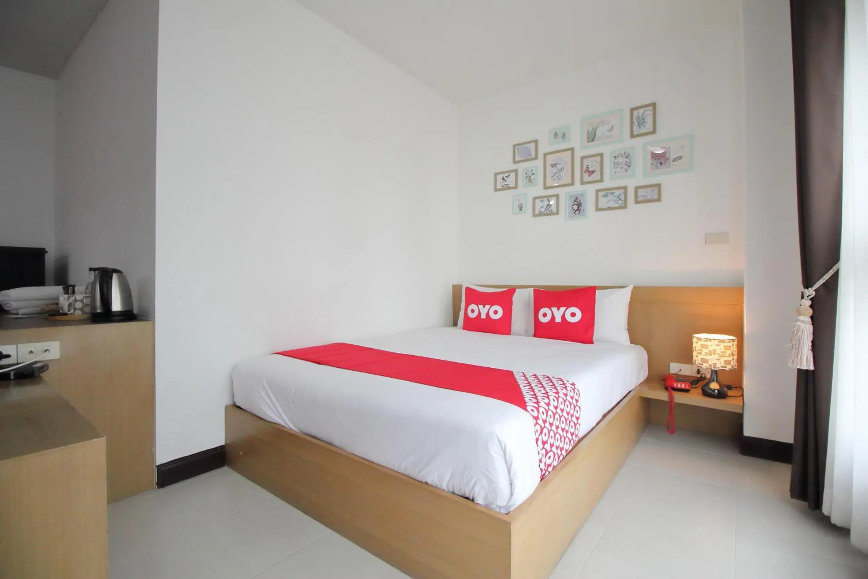 Bedroom, Bed in Super OYO Capital O 564 Nature Boutique Hotel