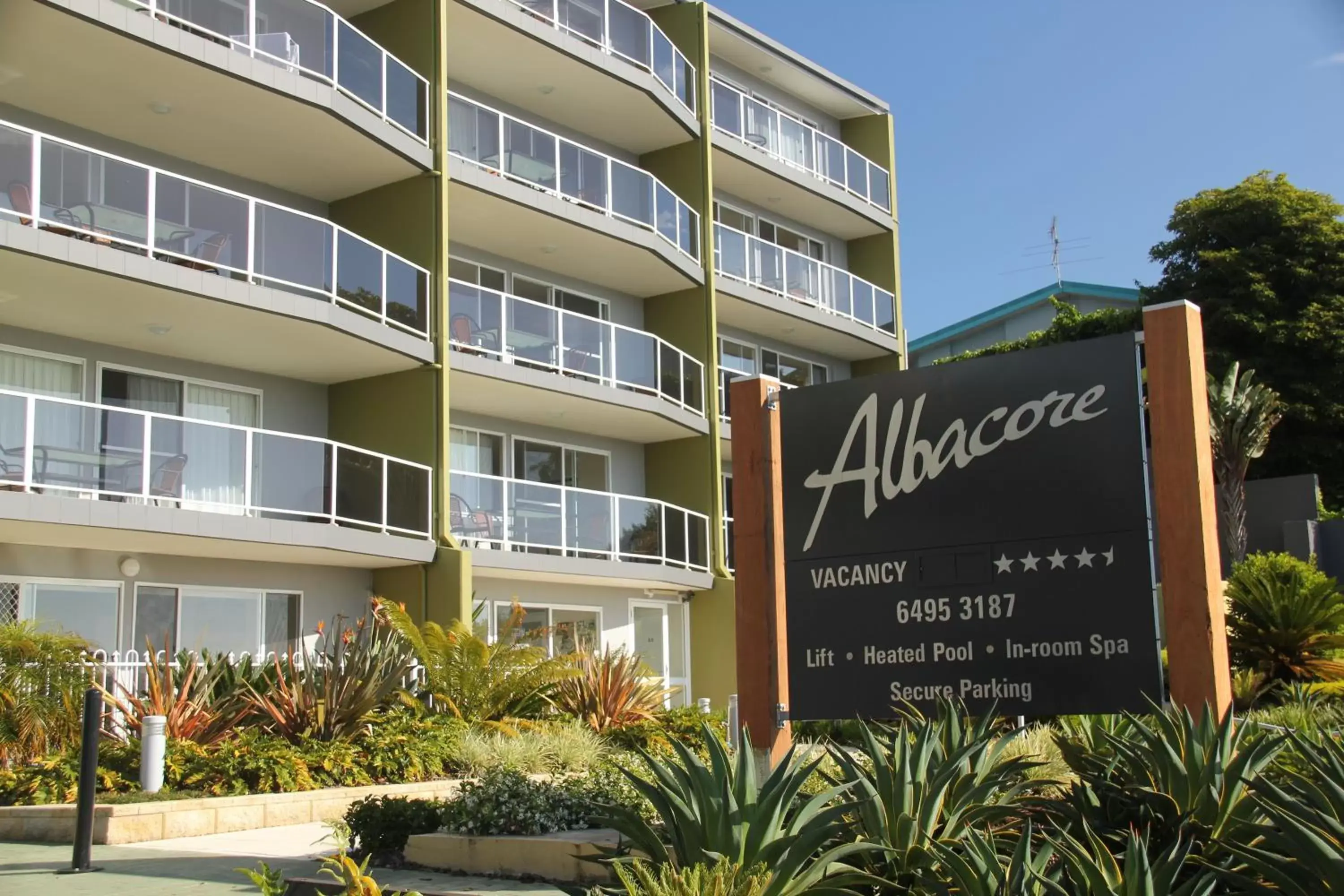 Facade/entrance, Property Building in Albacore Apartments