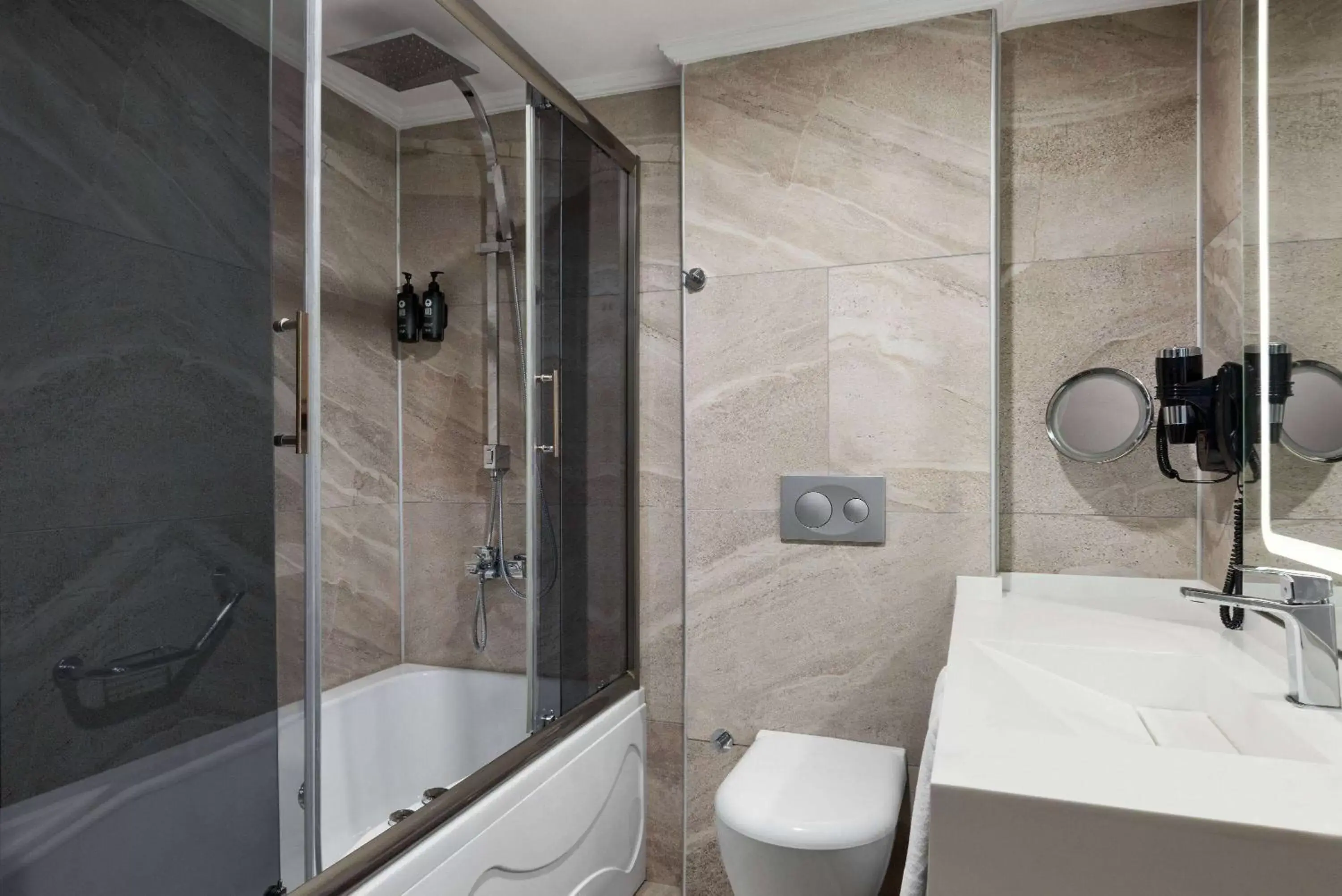 TV and multimedia, Bathroom in Ramada Plaza by Wyndham Silivri